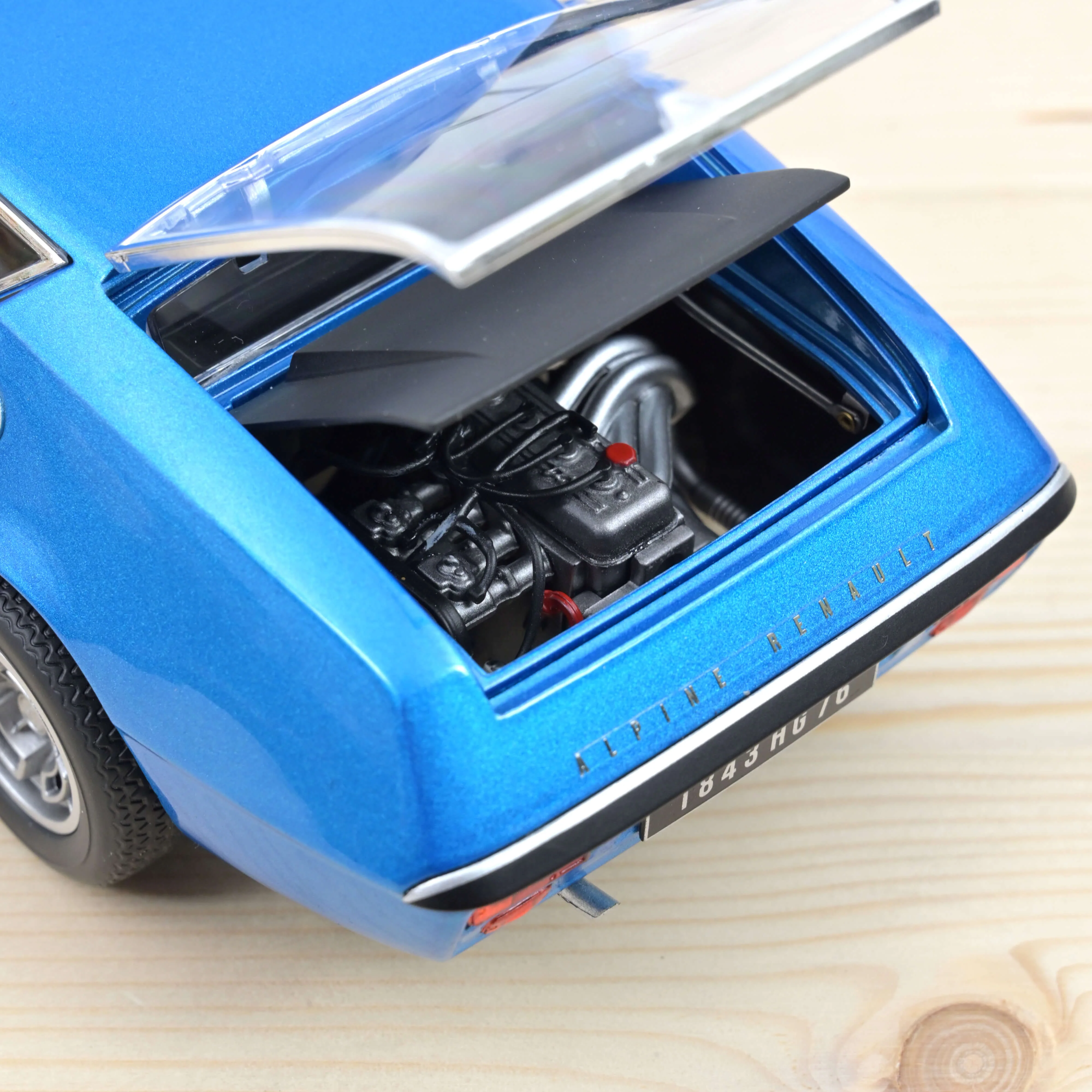 Alpine A310 1600 VE 1972 Bleu Alpin 1/18 - Image 3