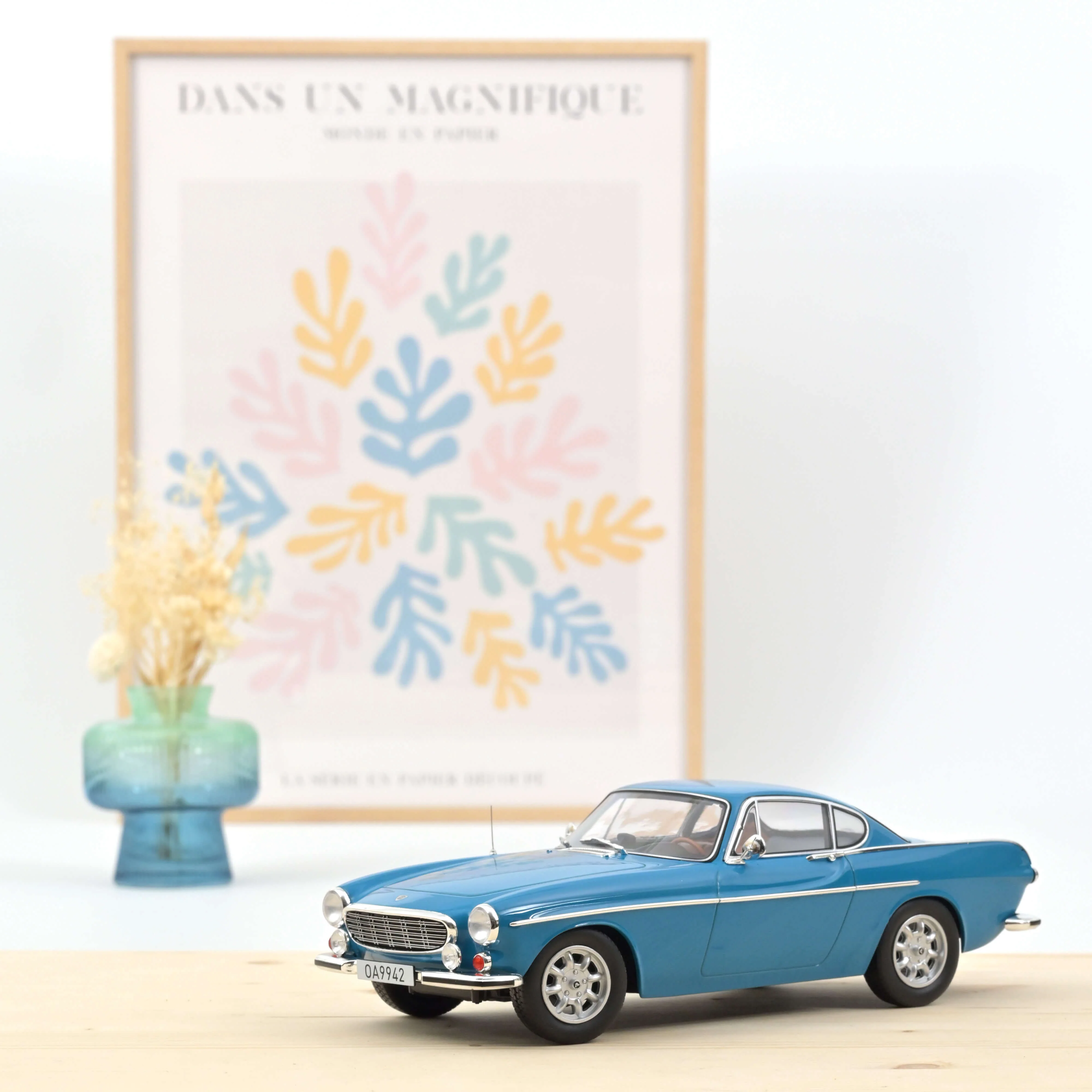 Volvo 1800 S 1969 Bleu moyen 1/18