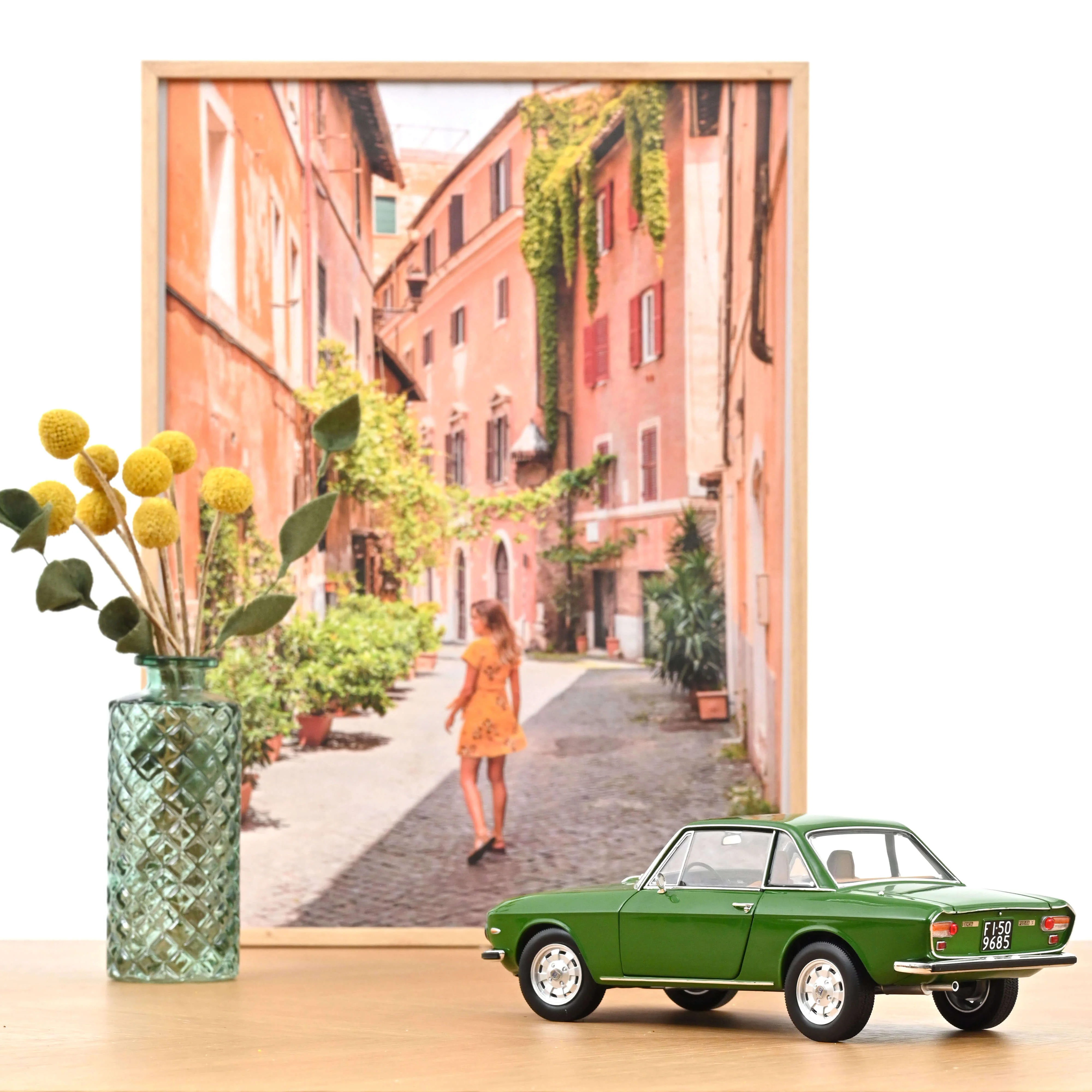 Lancia Fulvia 3 1975 Vert Dublin 1/18 - Image 3