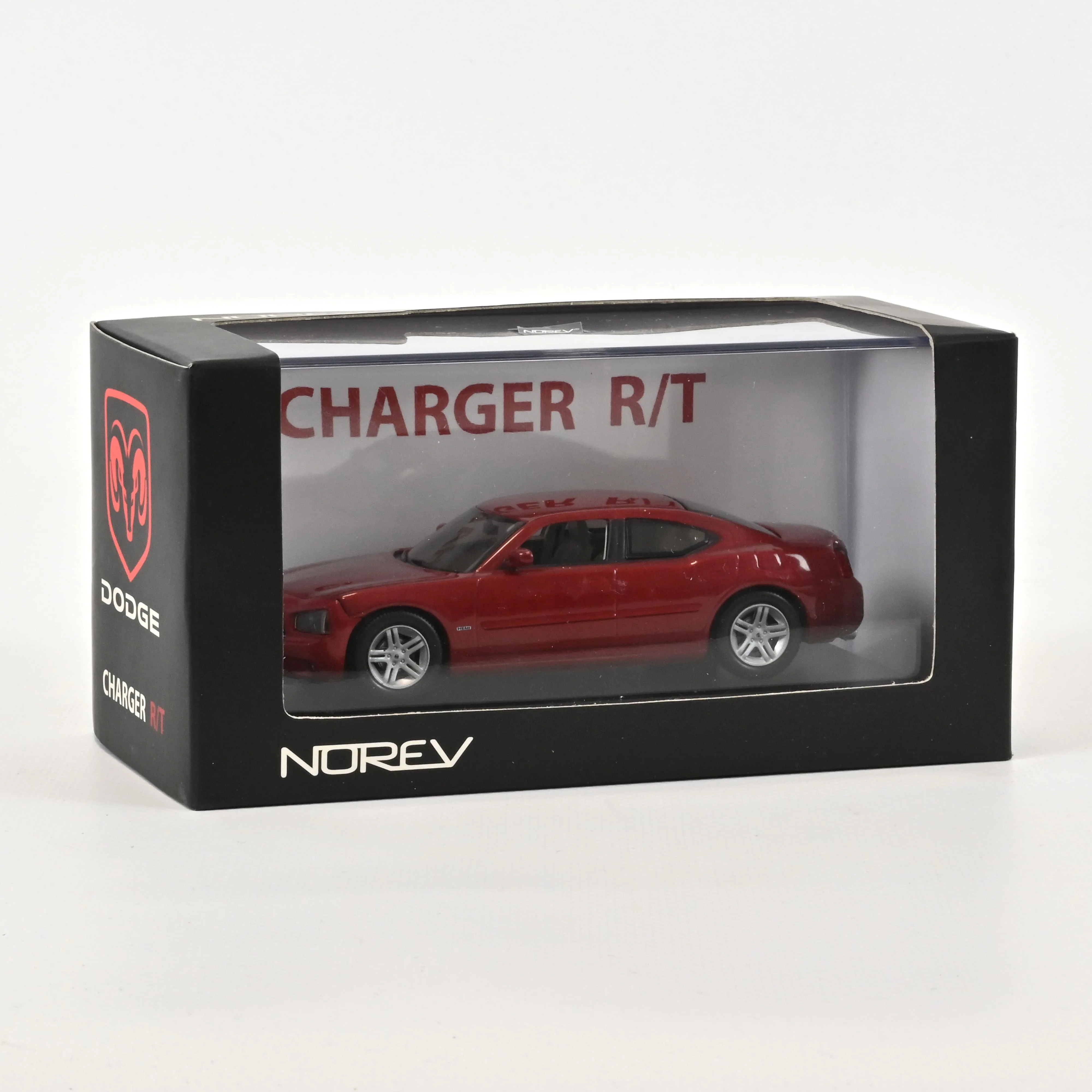 Dodge Charger R/T 2006 Rouge Inferno Cristal nacré 1/43