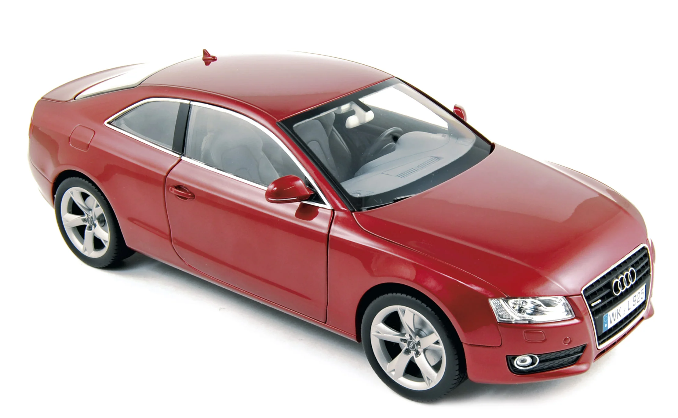 Audi A5 Coupe 2007 Grana Rouge 1/18