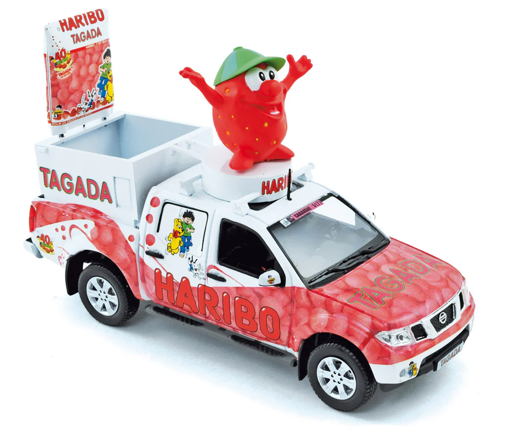 Nissan Navara 2009 Tour de France Haribo Fraise Tagada 1/43