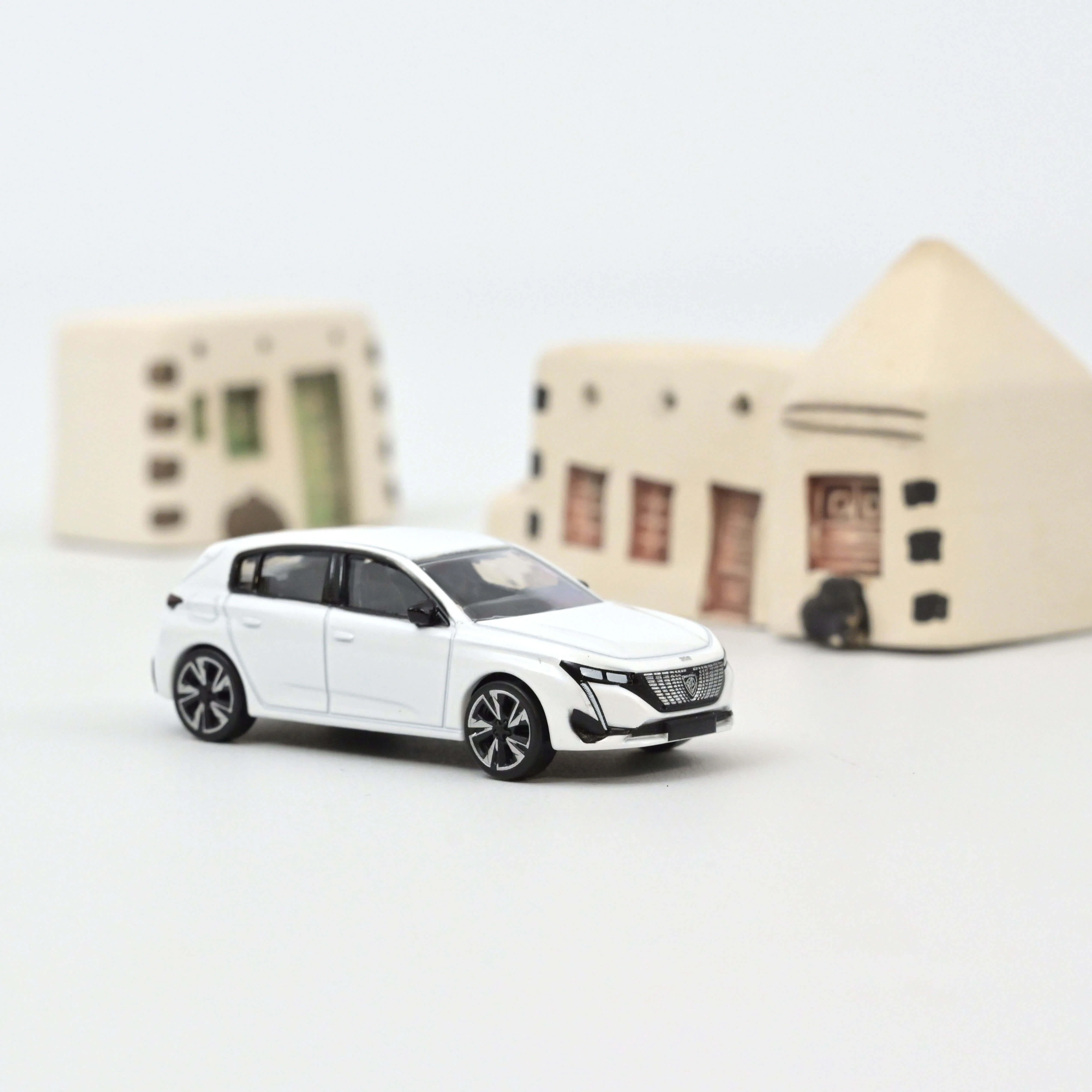 Peugeot 308 2021 Blanc Perle 1/64