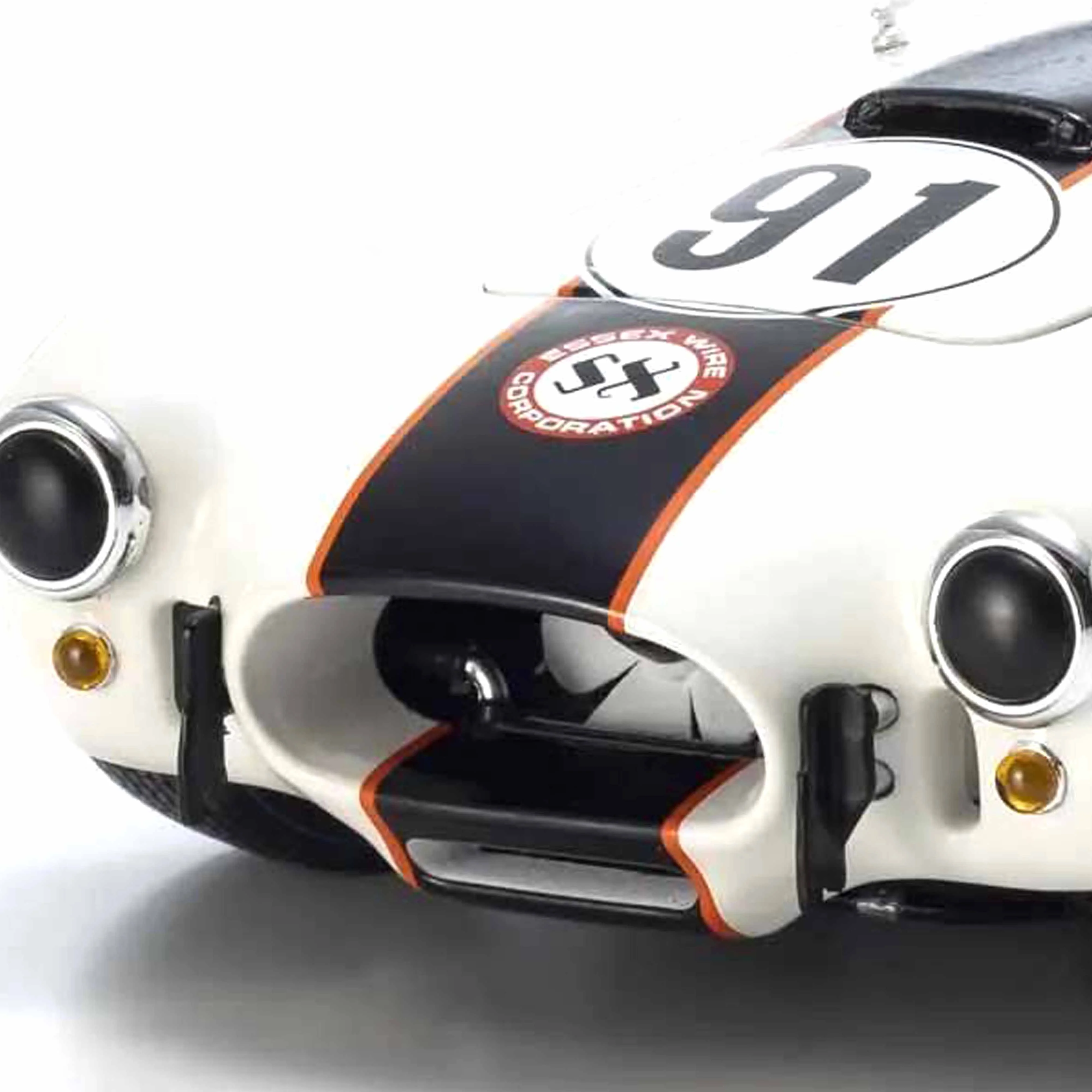 Shelby Cobra 427S/C N°91 Essex Wire Blanc/Bleu foncé 1/18 - Image 4