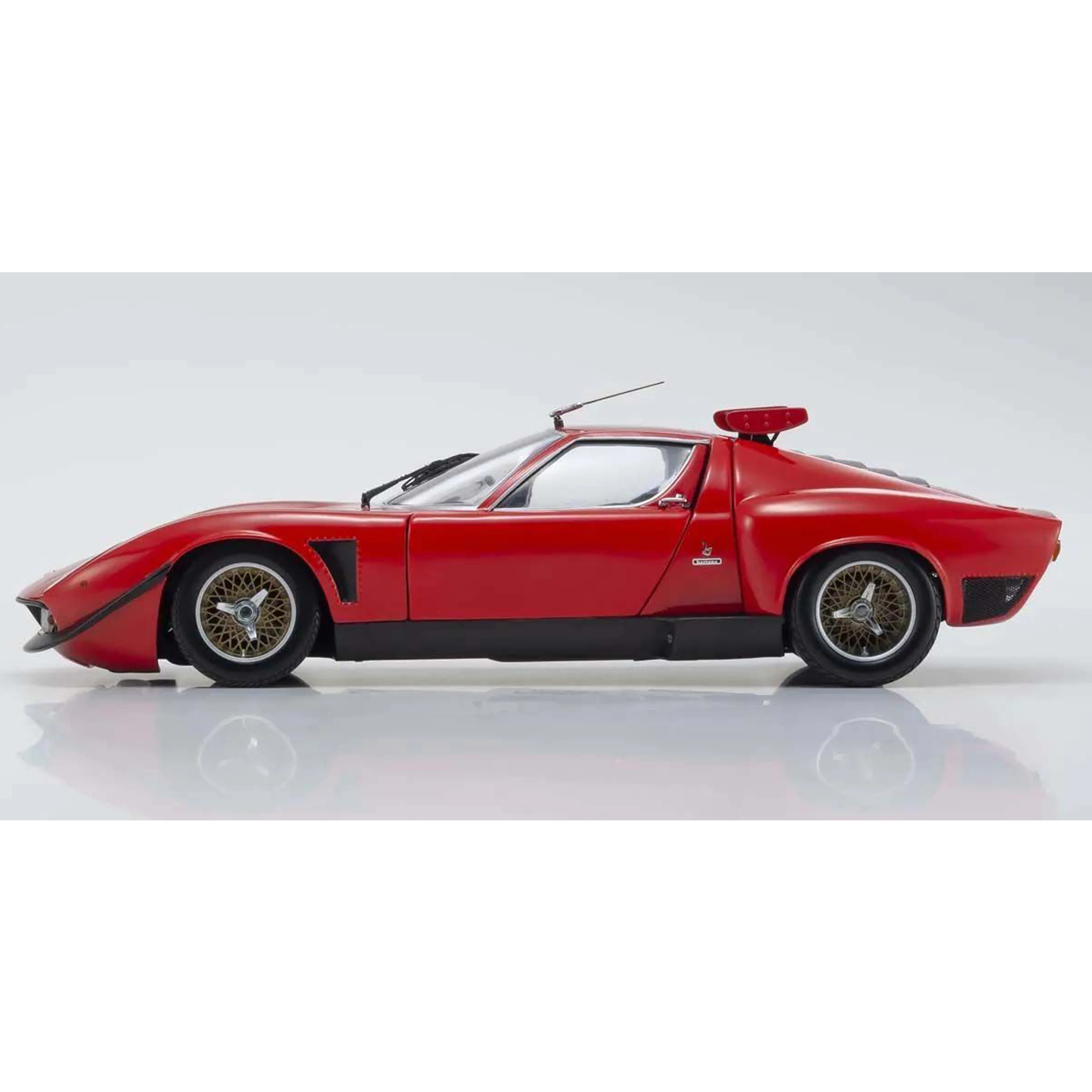 Lamborghini Miura SVR Rouge/Noir 1/18 - Image 3