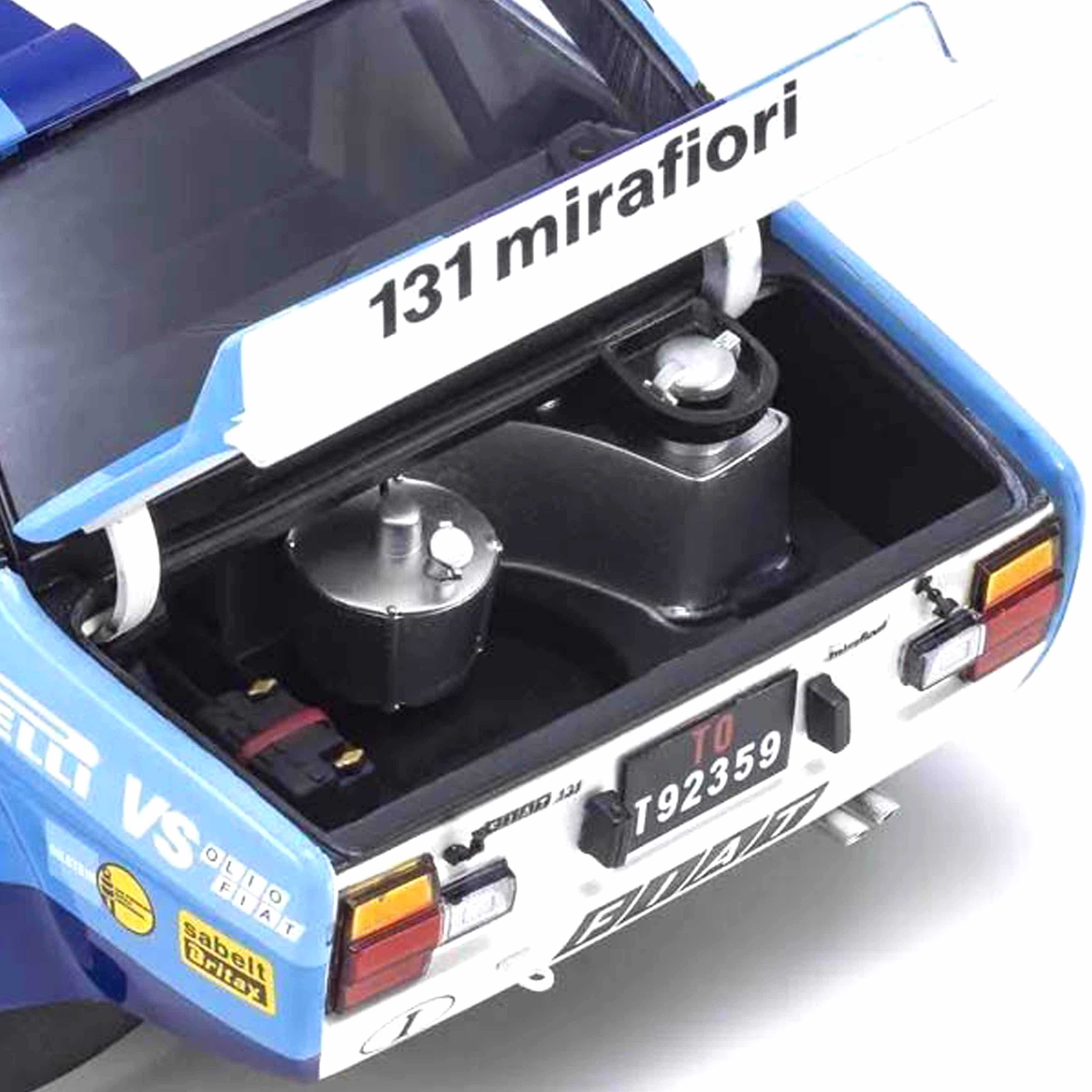Fiat 131 Abarth 1981 Piancavallo (N°2) Bettega Vainqueur 1/18 - Image 4