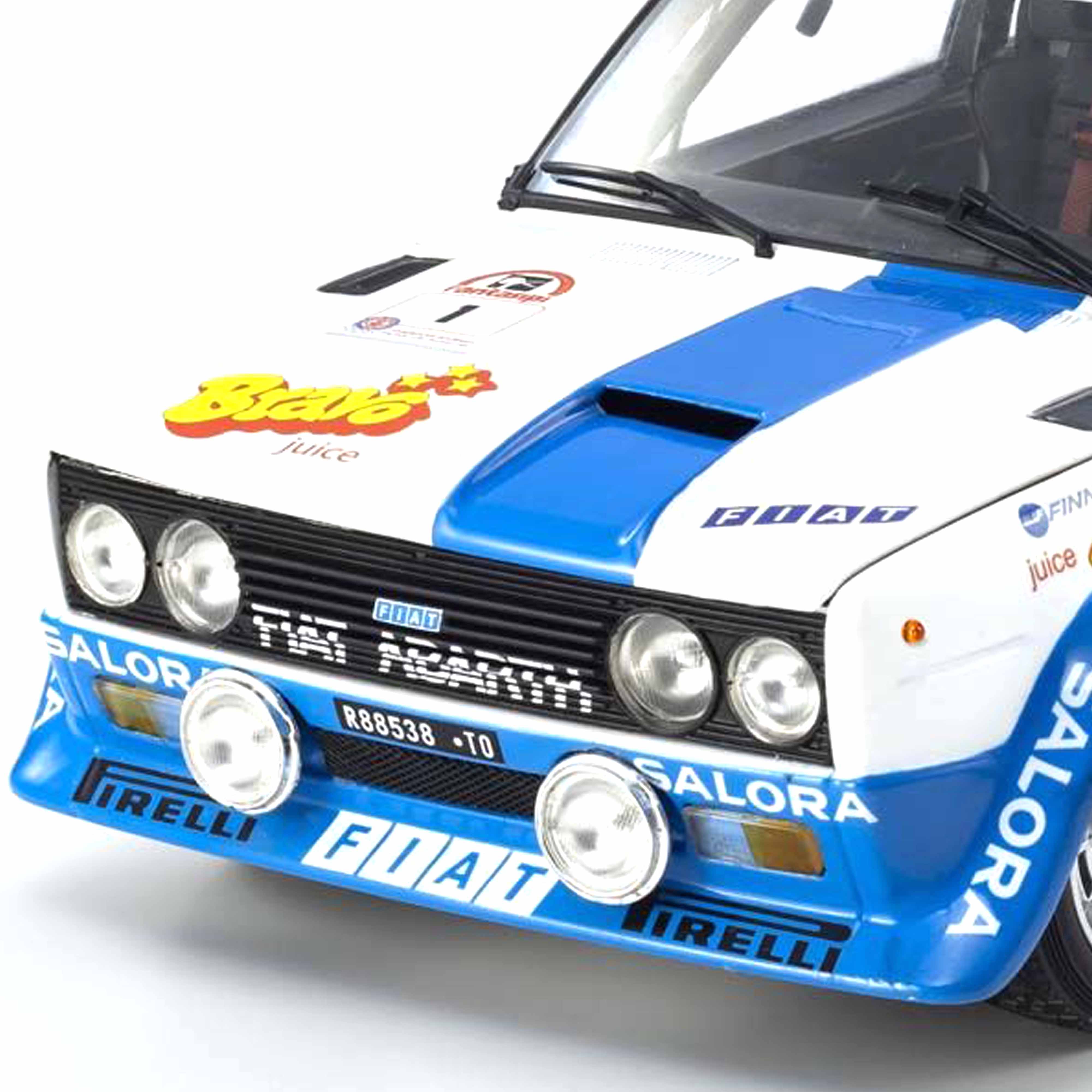 Fiat 131 Abarth 1980 1000 Lacs (N°1) Alen/Kivimaki Vainqueur 1/18 - Image 3