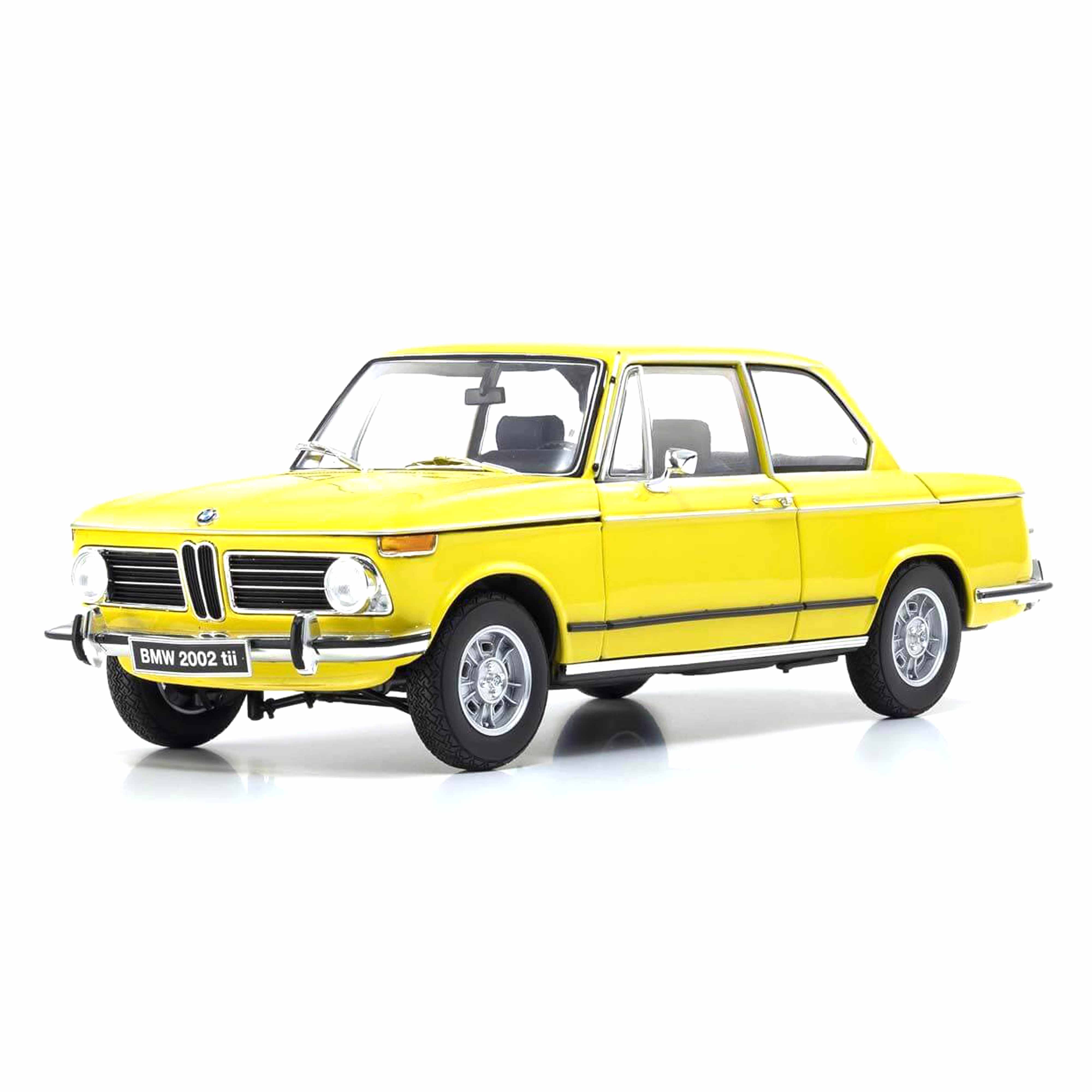 BMW 2002 tii Jaune 1/18