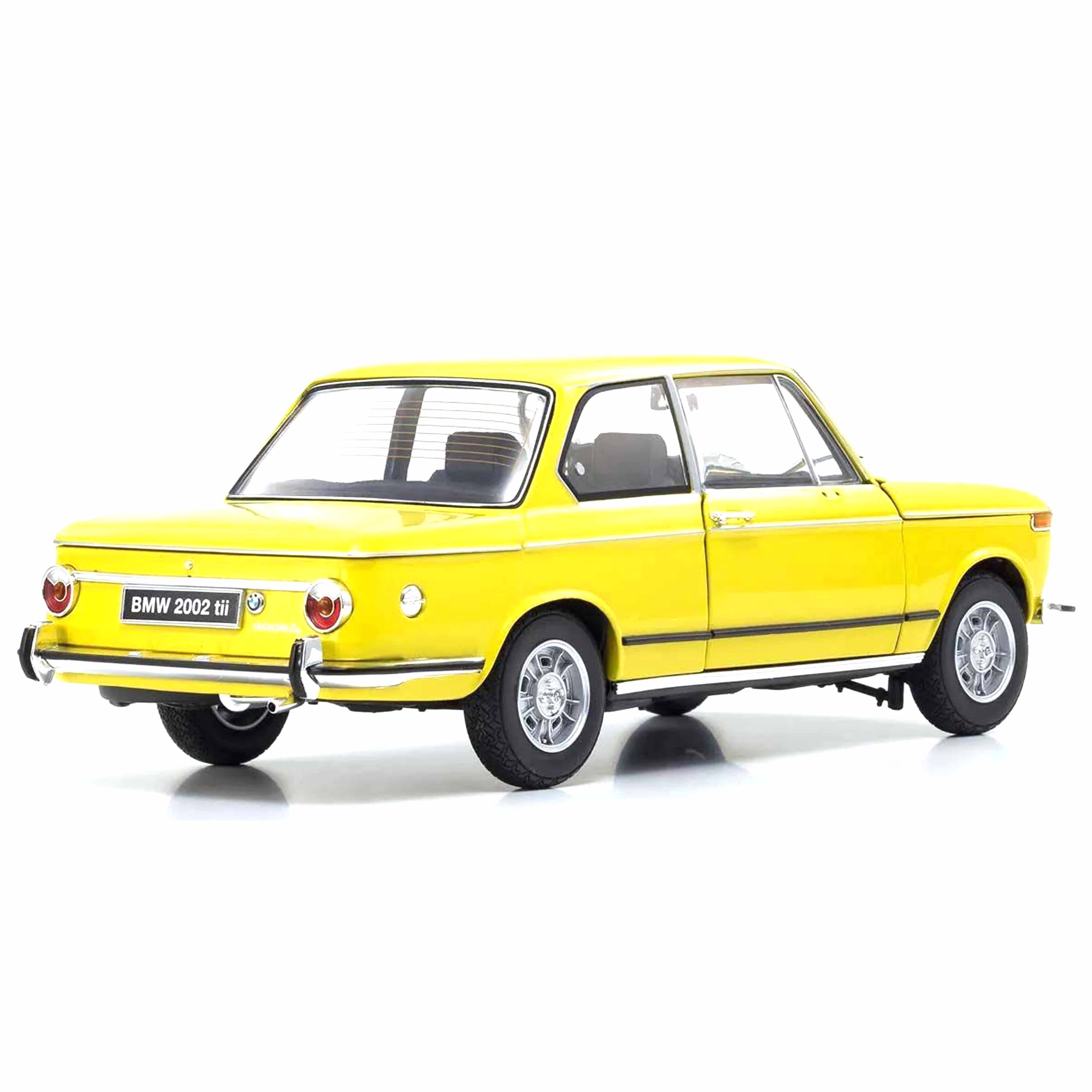 BMW 2002 tii Jaune 1/18 - Image 2