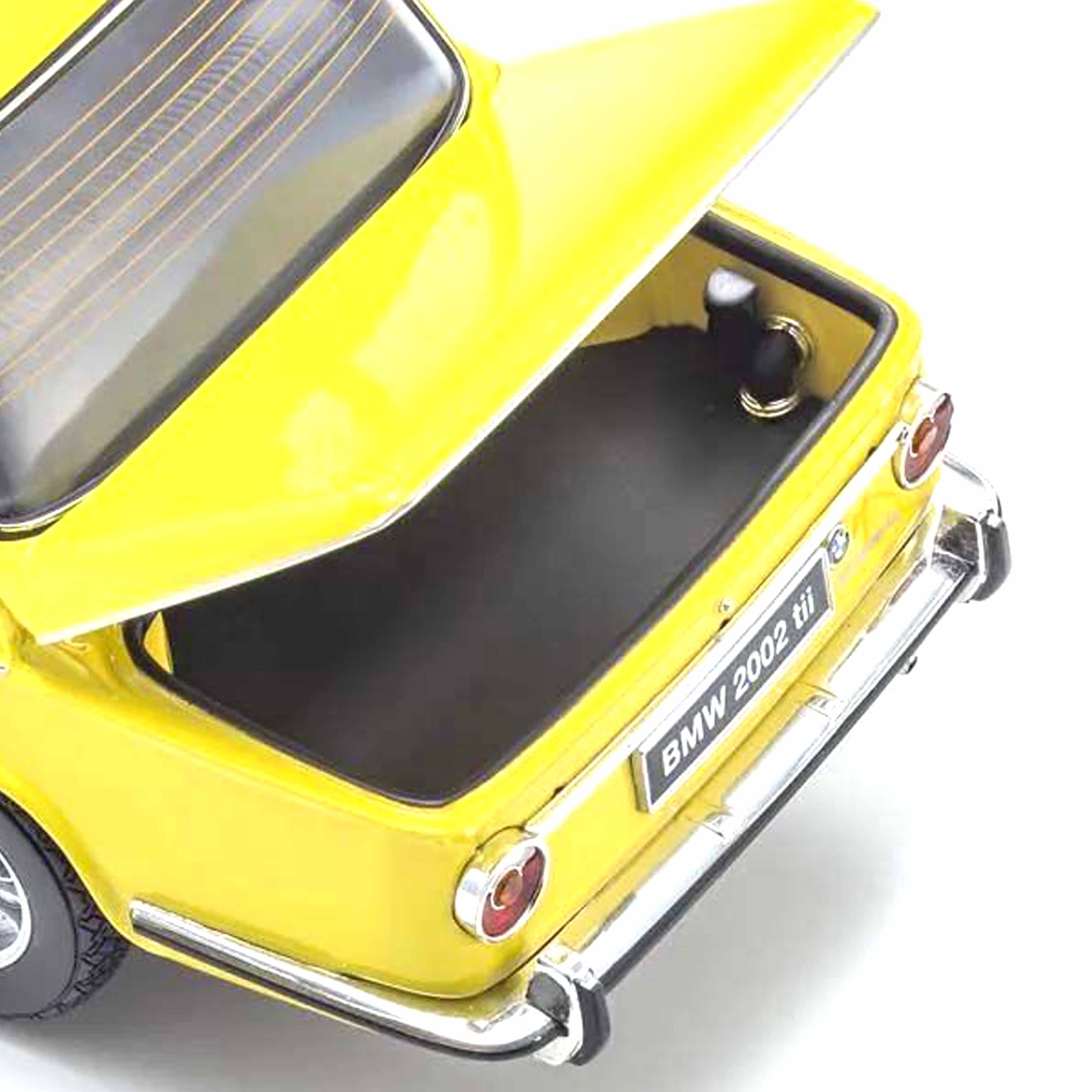 BMW 2002 tii Jaune 1/18 - Image 4