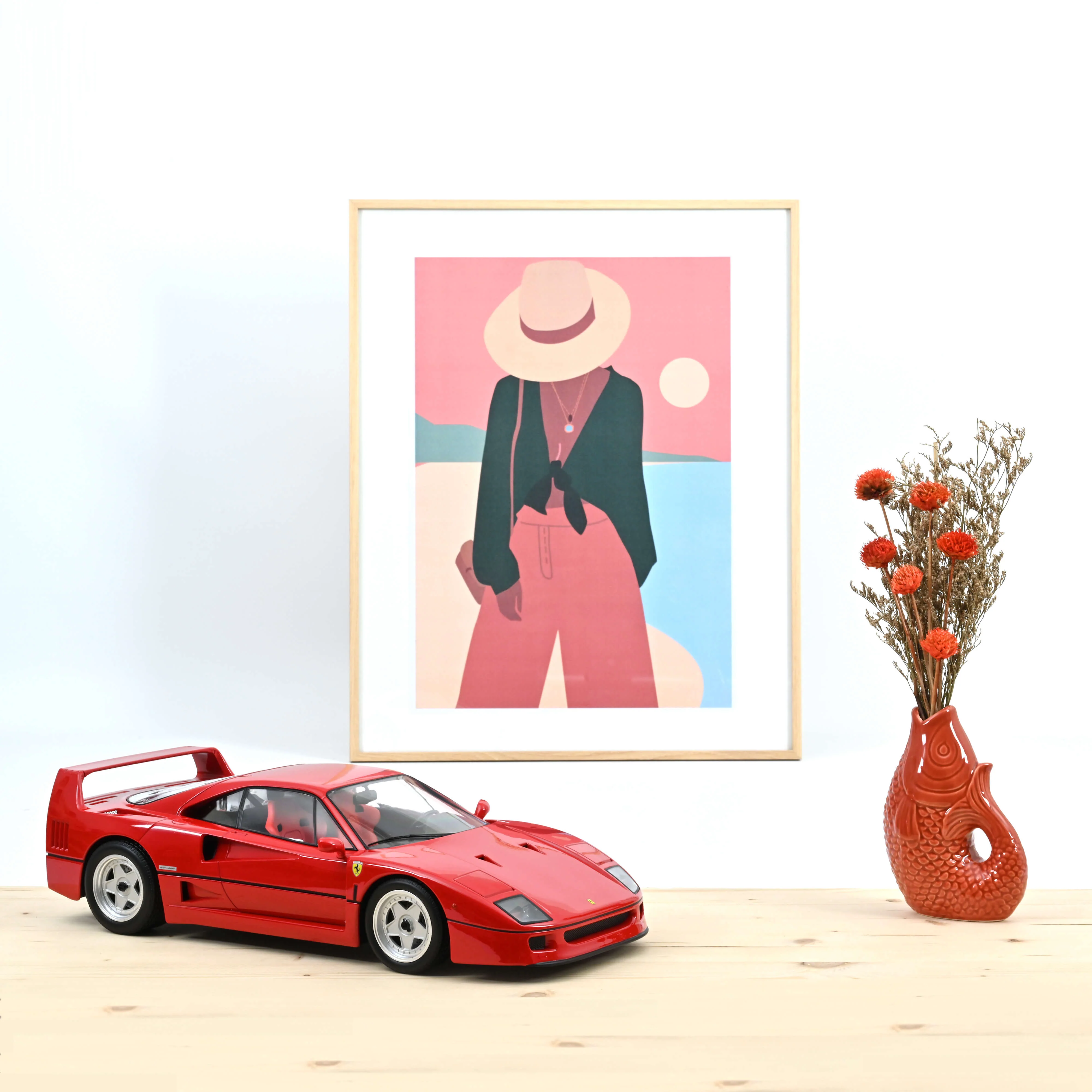 Ferrari F40 1987 Rouge 1/12 - Image 3