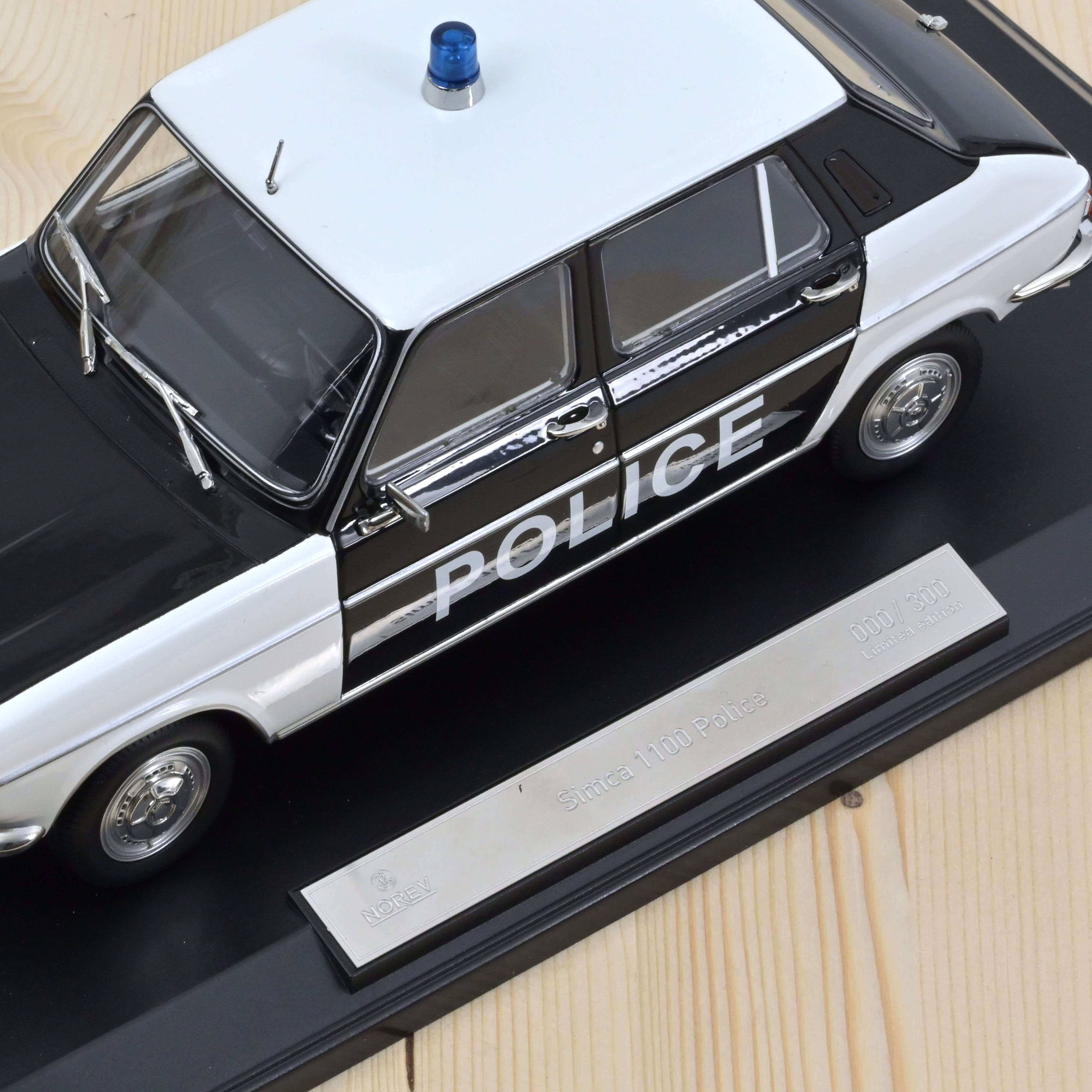 Simca 1100 1968 Police 1/18 - 300pcs - Image 3