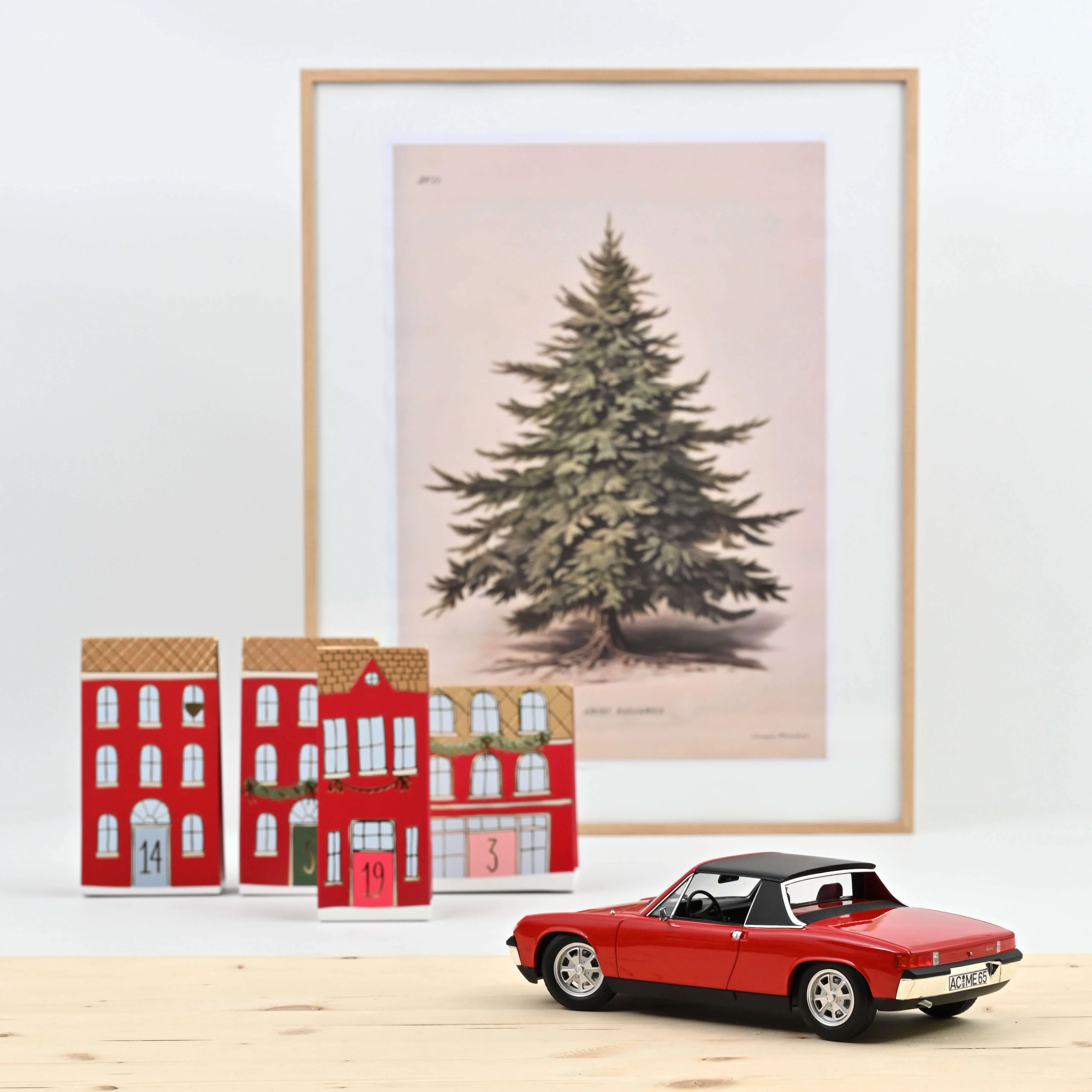 VW-Porsche 914 1.7 1972 Rouge Bahia 1/18 - Image 3
