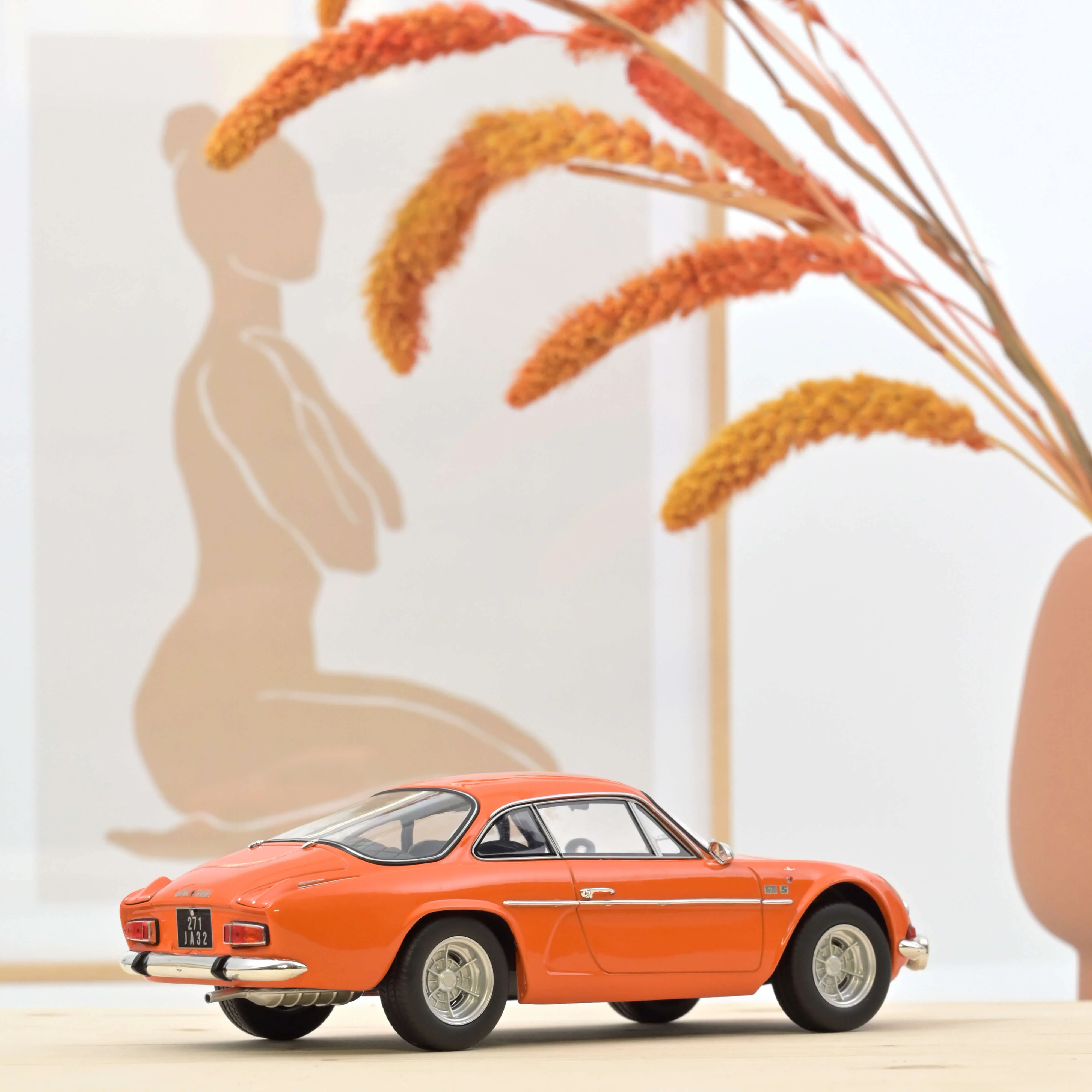 Alpine A110 1600S 1972 Acropolis Orange 1/18 - 200pcs - Image 2
