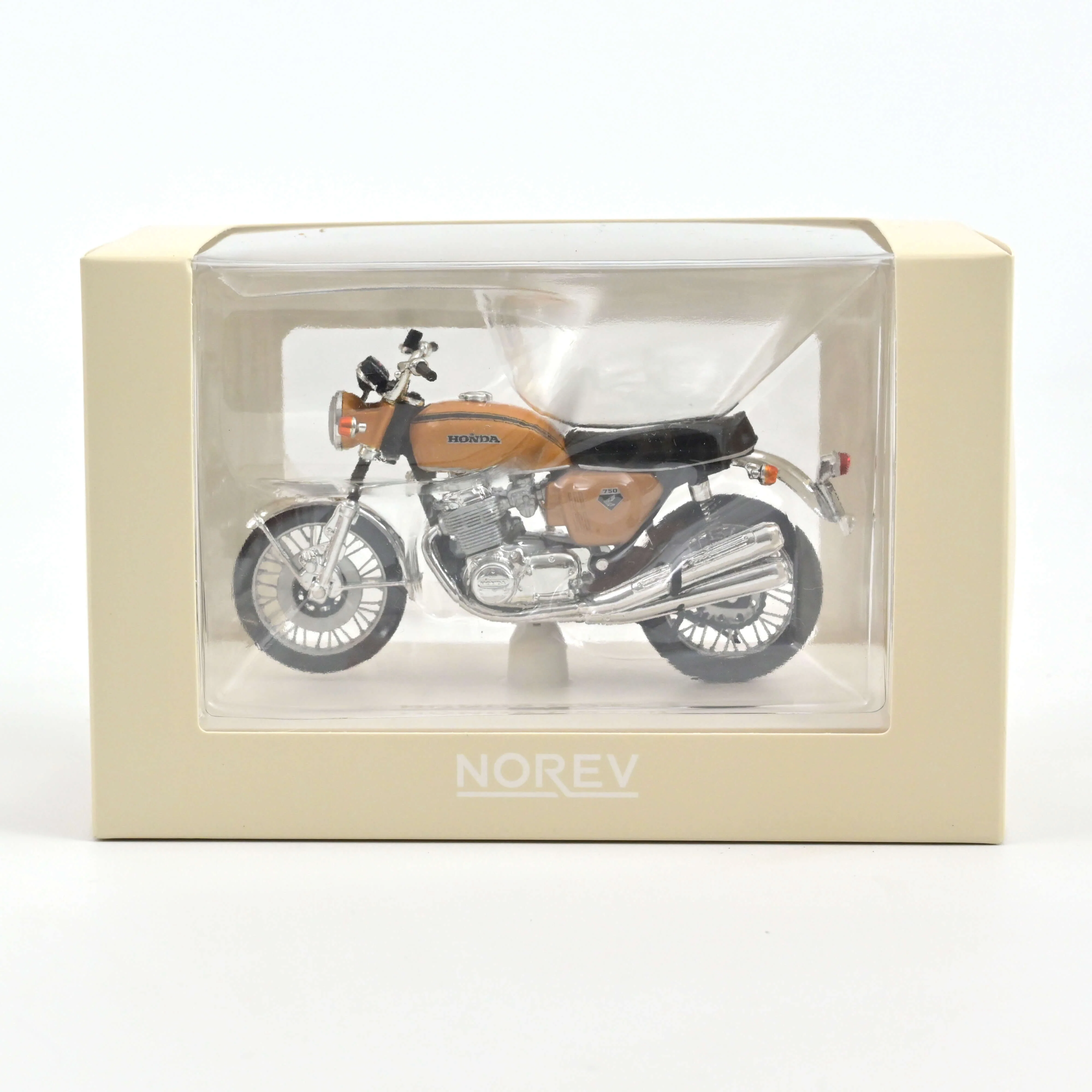 Honda CB750 1969 Orange métallisé 1/18 - Image 3