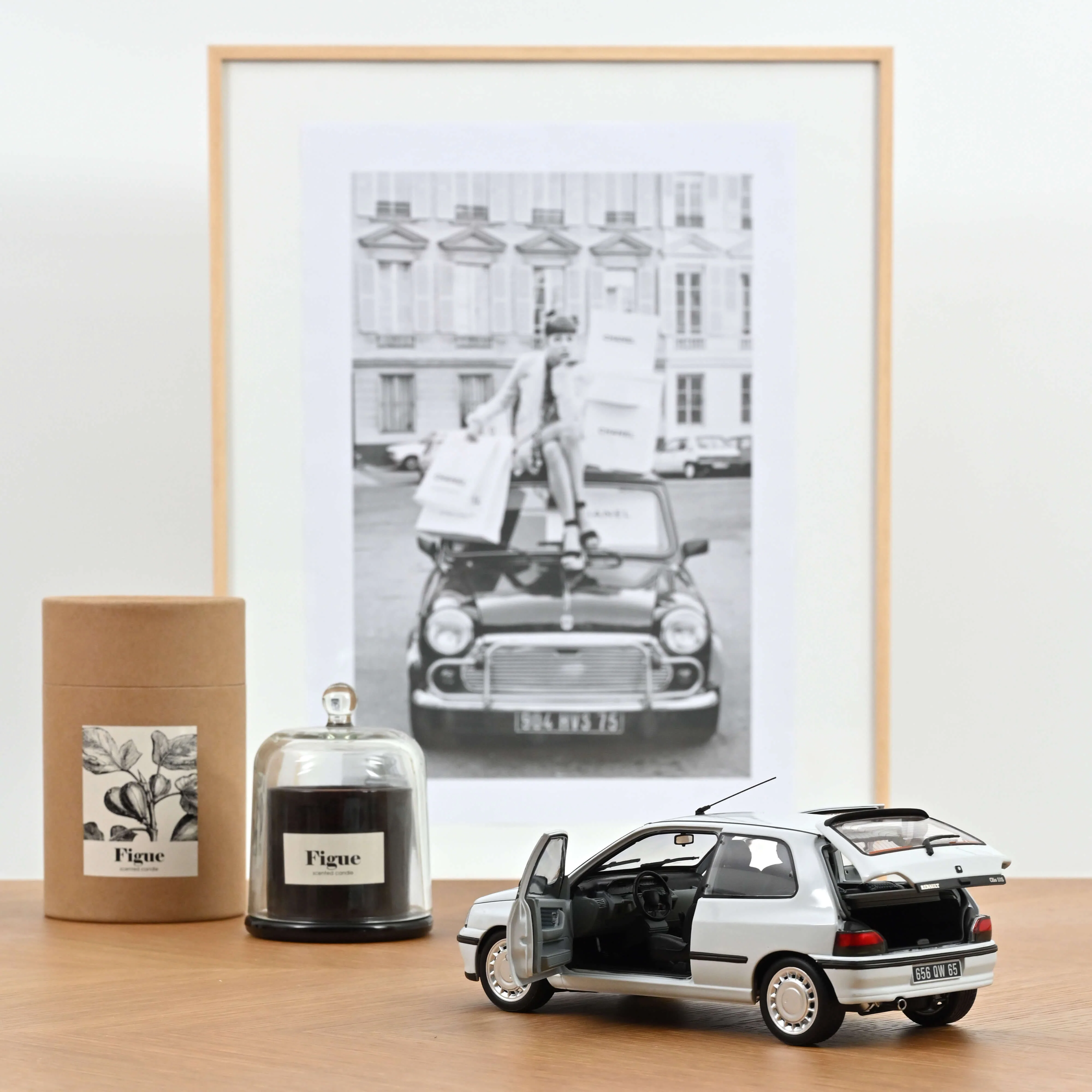 Renault Clio 16S 1991 Blanc 1/18 - Image 2