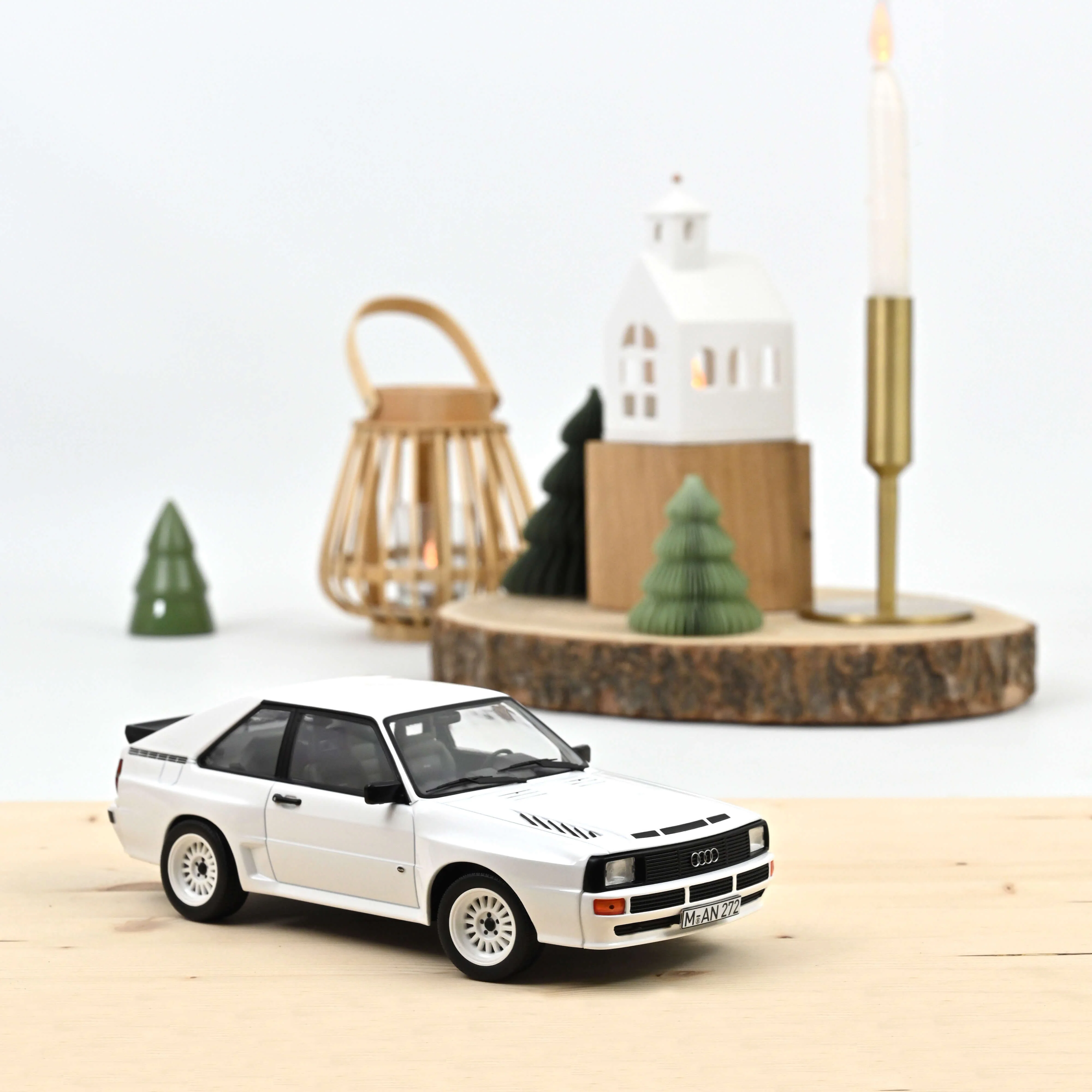 Audi Sport Quattro 1985 Blanc Alpin 1/18