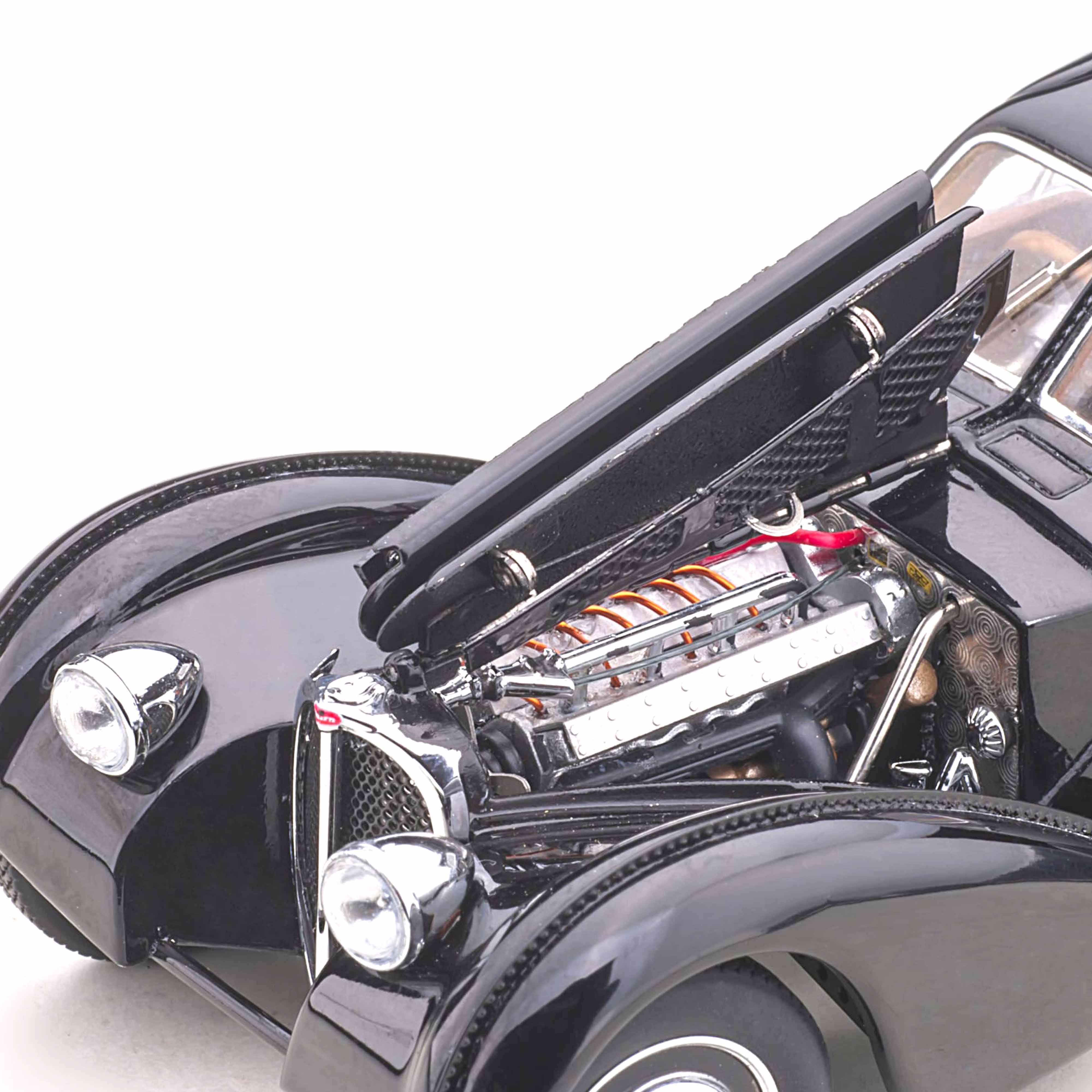 Bugatti 57S Atlantic 1938 Noir/Jantes à disque 1/43 - Image 5