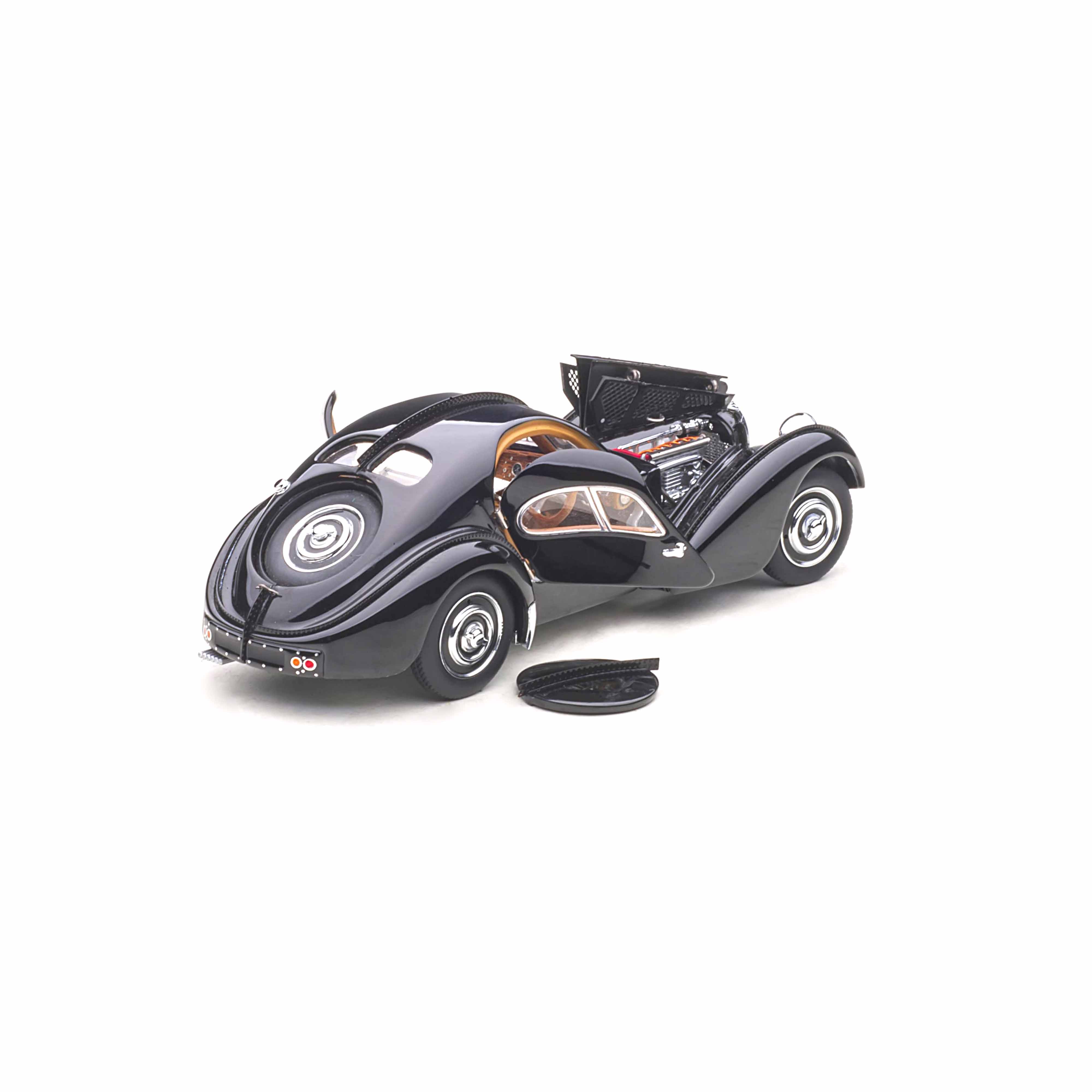 Bugatti 57S Atlantic 1938 Noir/Jantes à disque 1/43 - Image 7