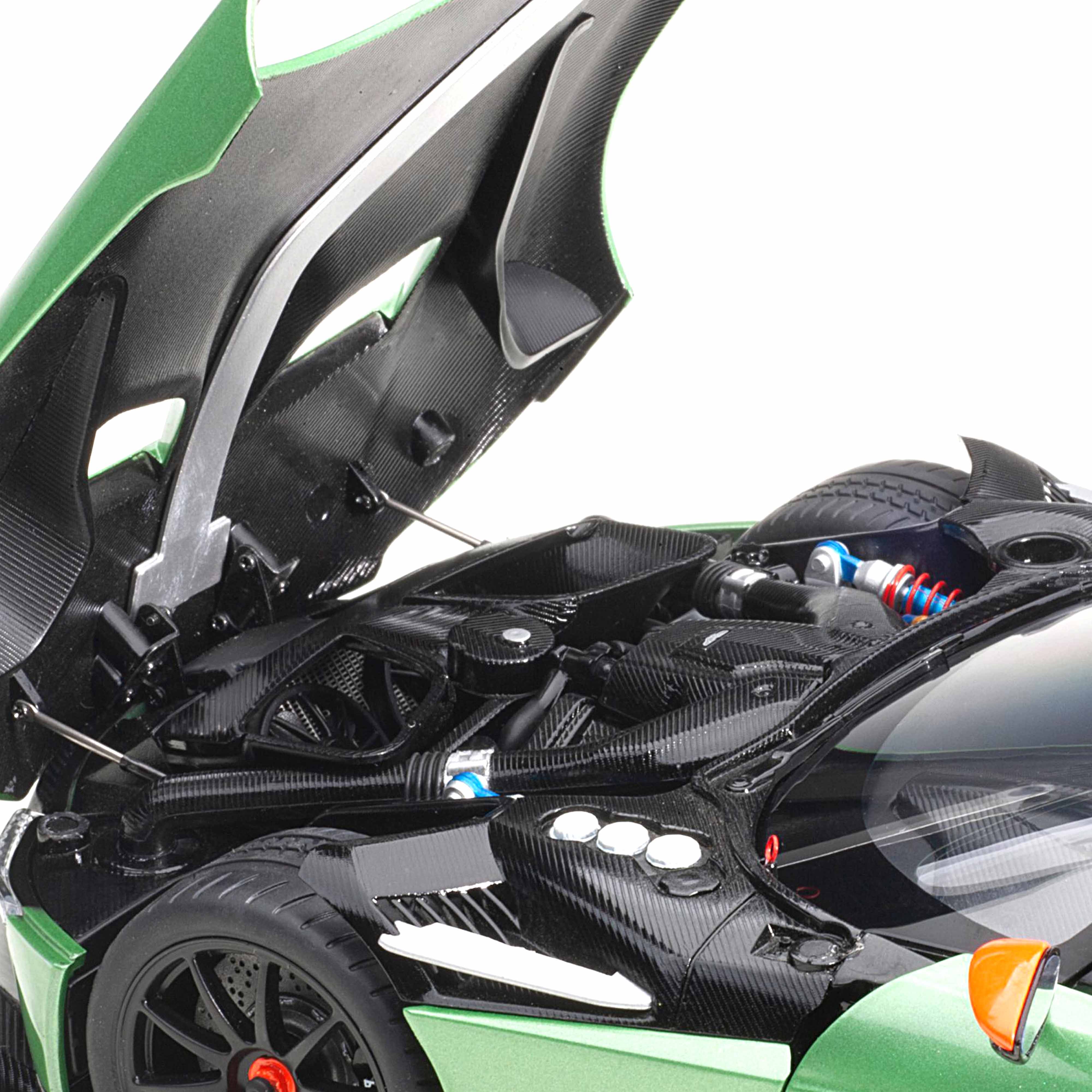 Aston Martin Vulcan 2015 Vert Pommier Métallisé 1/18 - Image 5