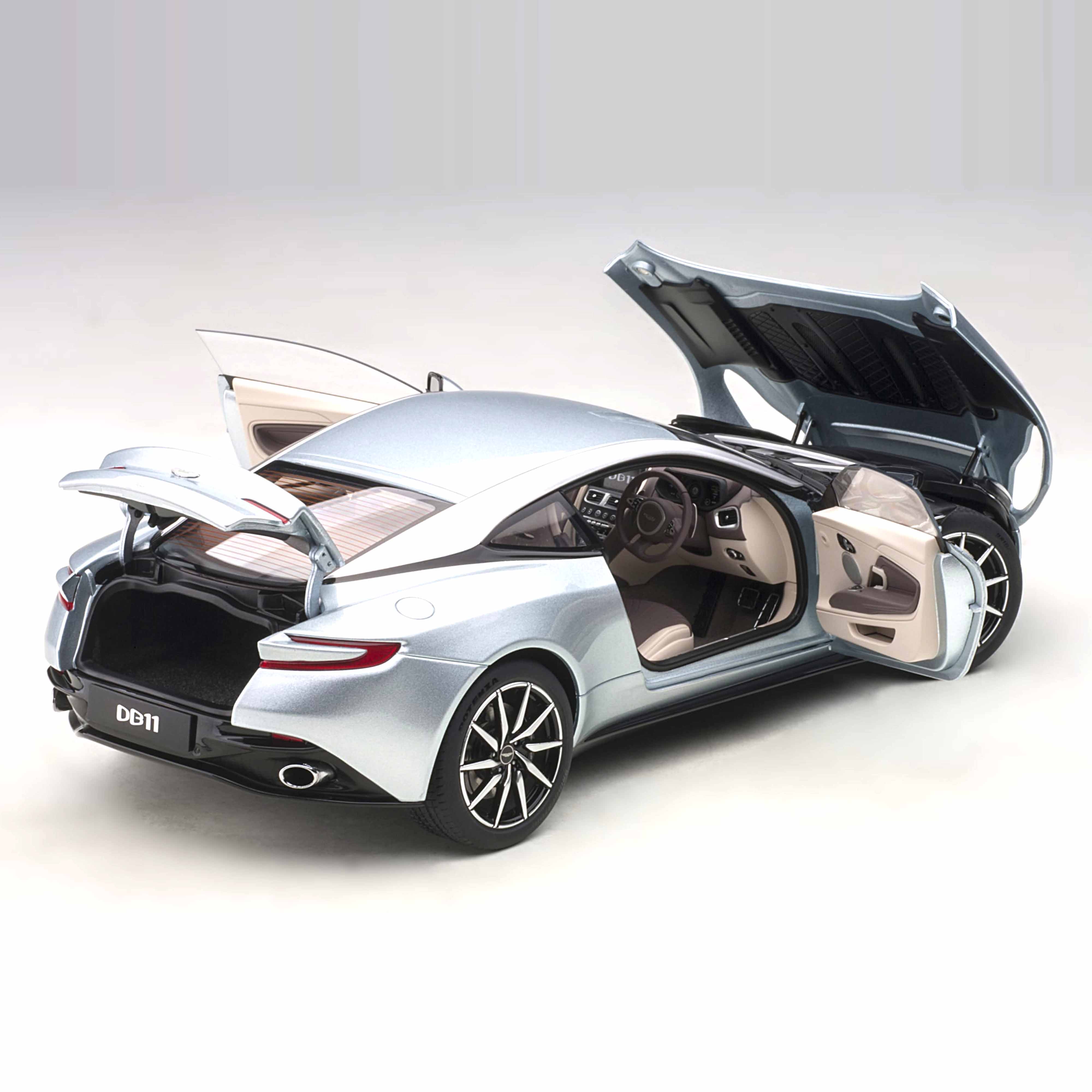 Aston Martin DB11 Gris - Skyfall 1/18 - Image 6
