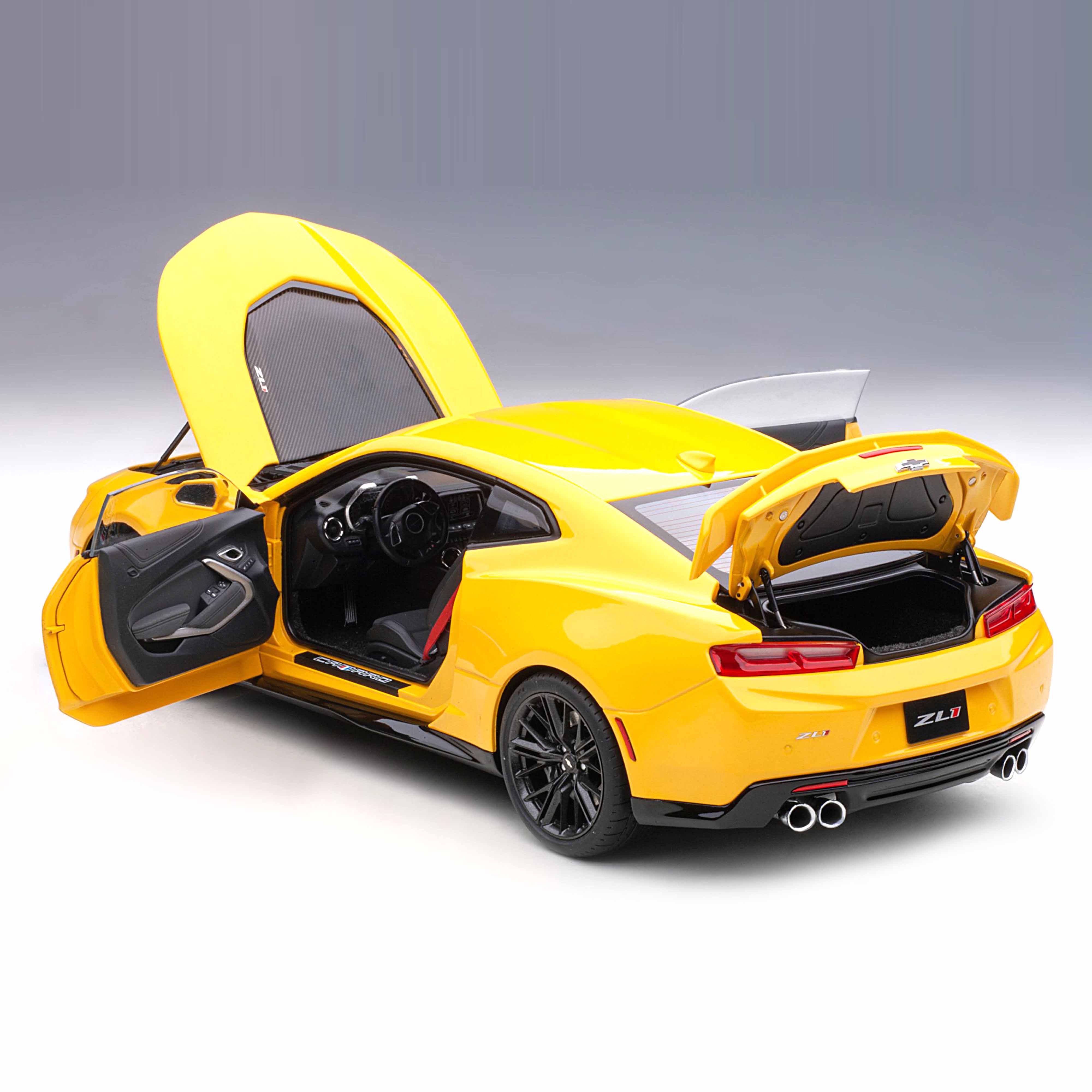 Chevrolet Camaro ZL1 2017 Jaune vif 1/18 - Image 7