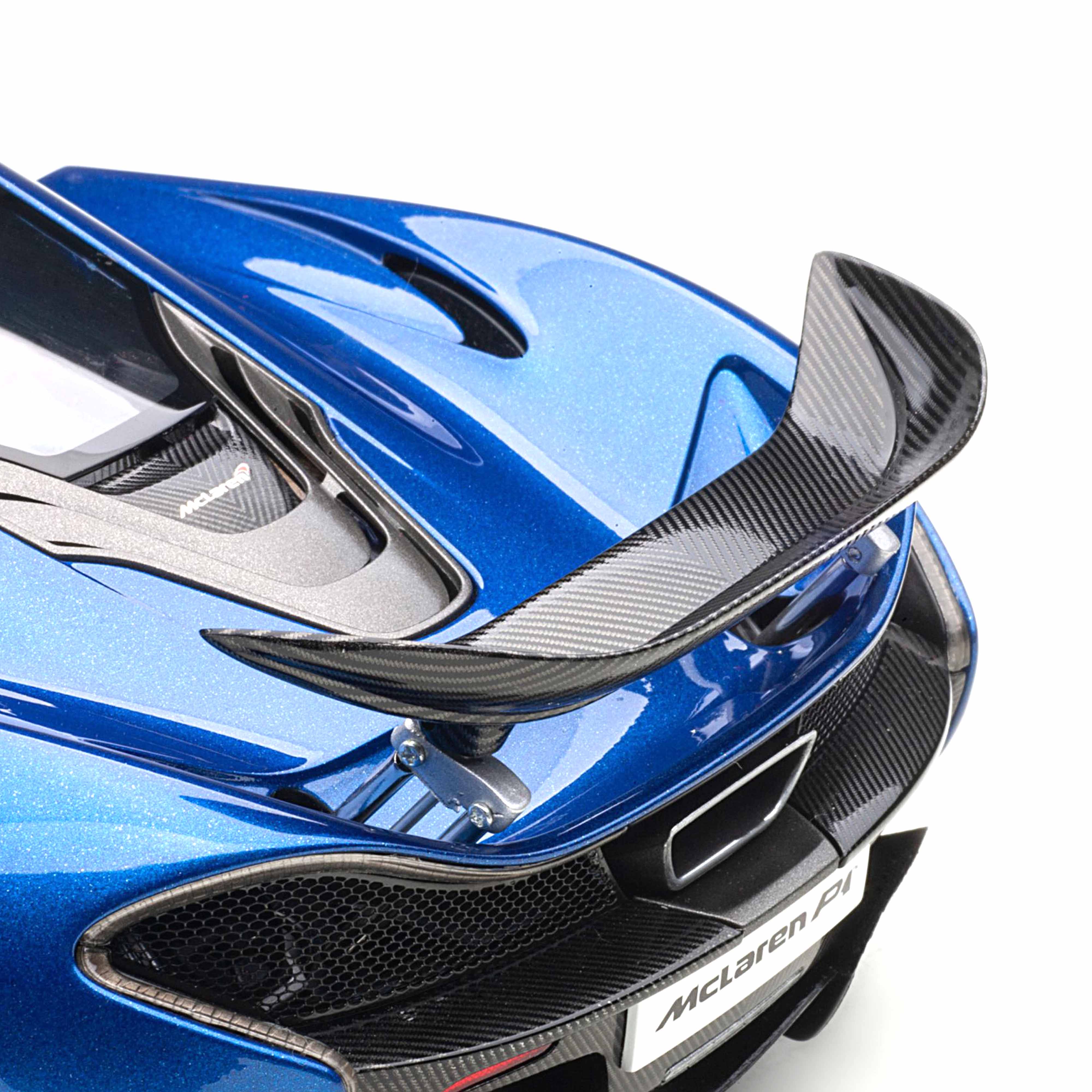 McLaren P1 2013 Bleu Azur 1/18 - Image 7