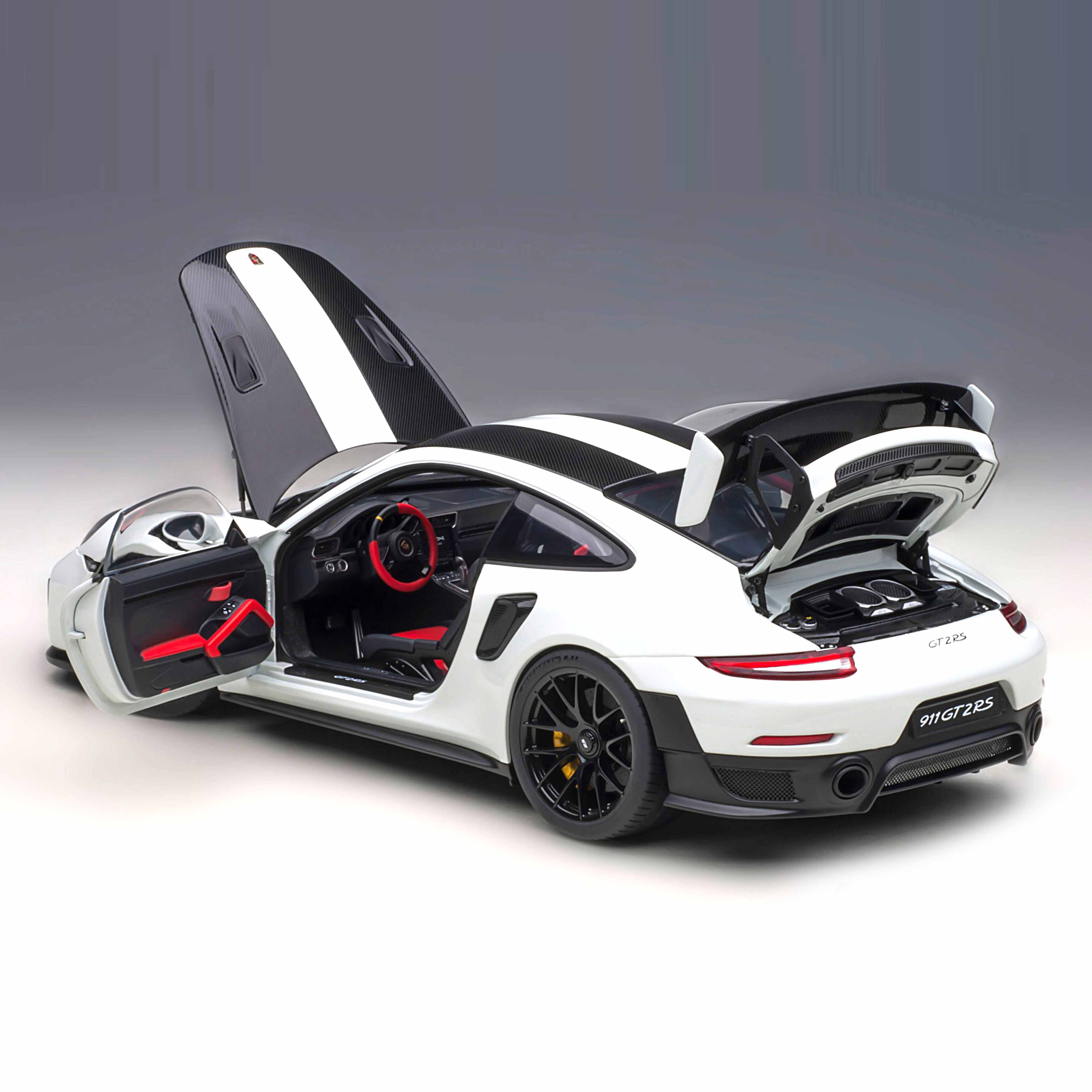 Porsche 911 (991.2) GT2RS 2017 Weissach Package Blanc 1/18 - Image 7