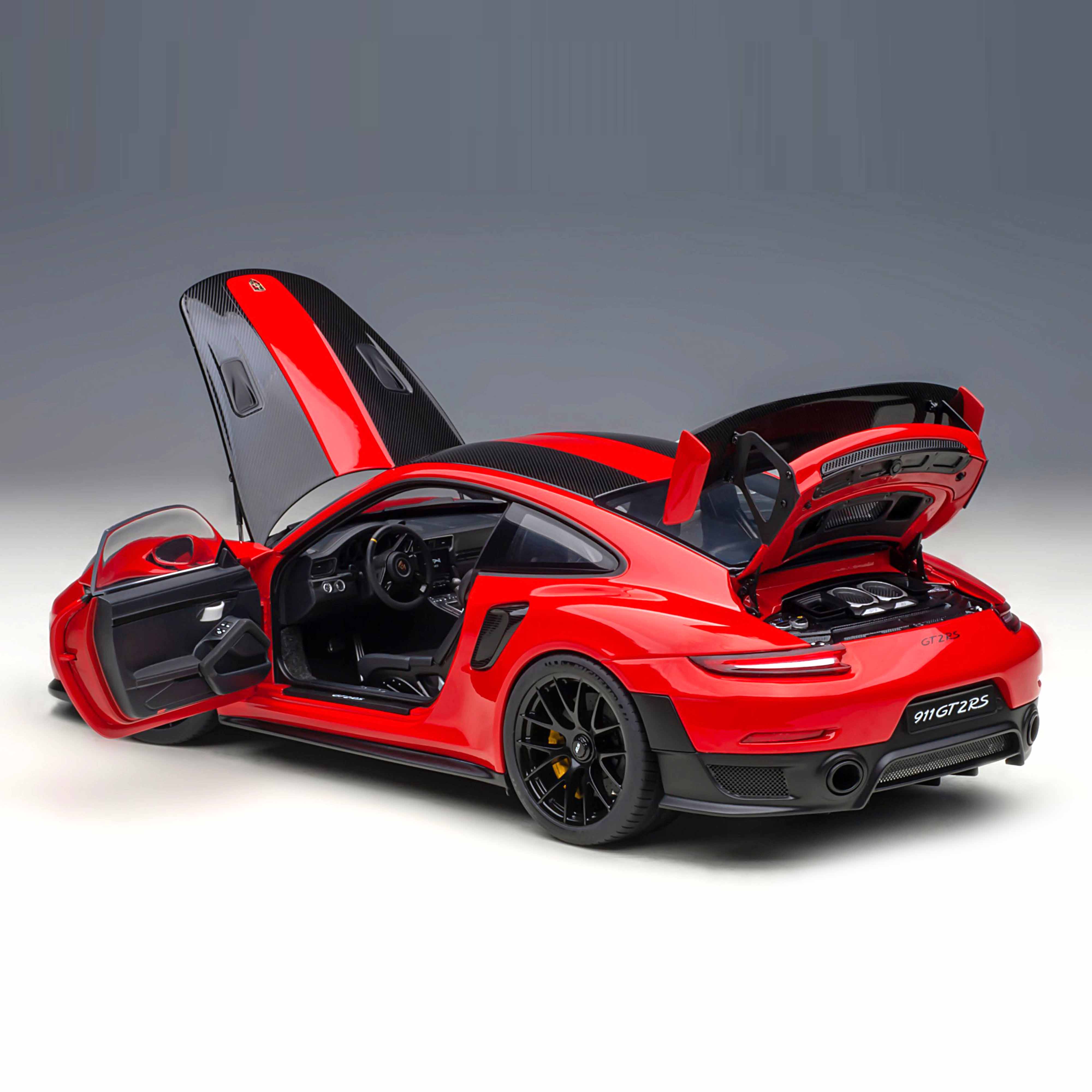 Porsche 911 (991.2) GT2RS 2017 Weissach Package Rouge 1/18 - Image 7