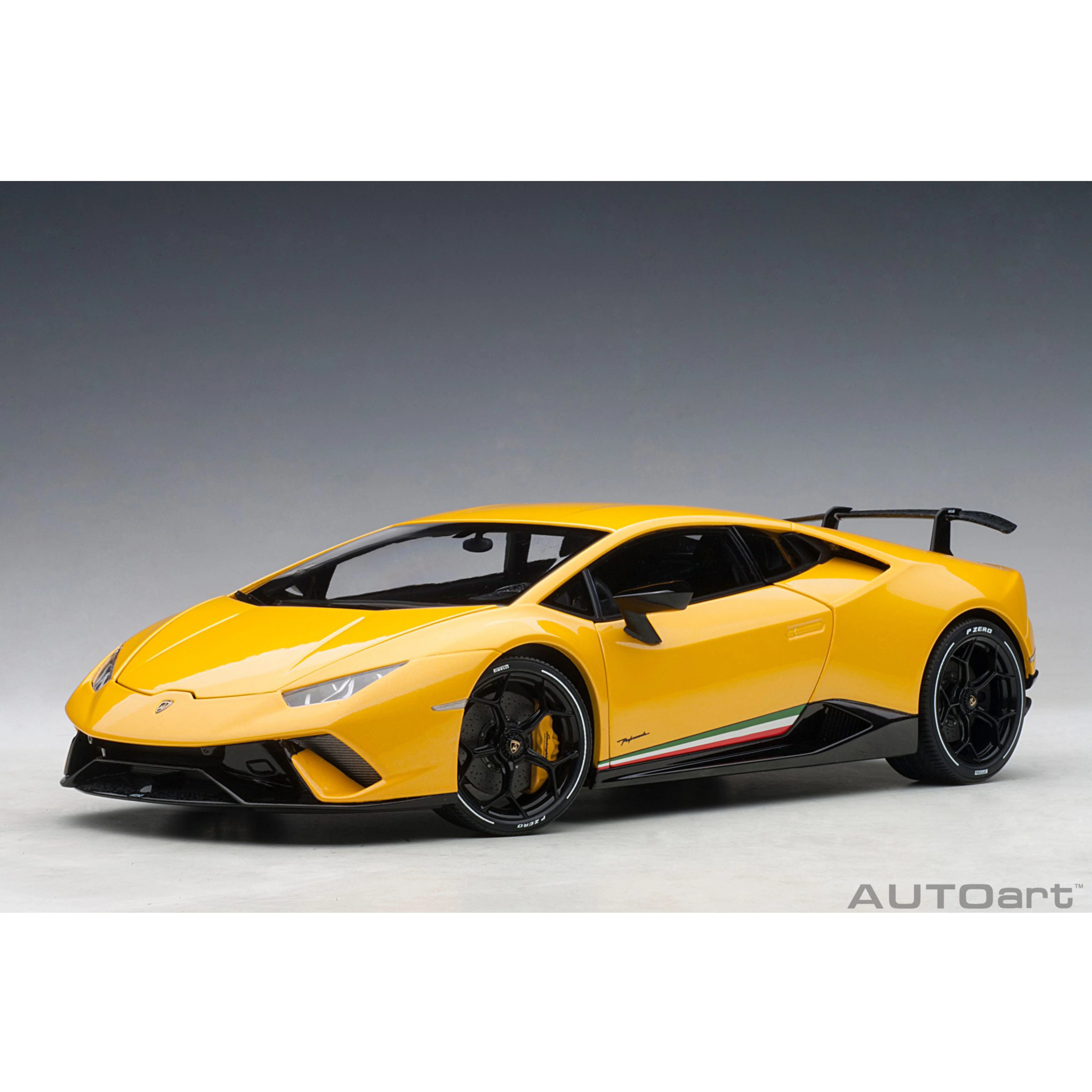 Lamborghini Huracan Perf 2017 Jaune effet perle 1/18