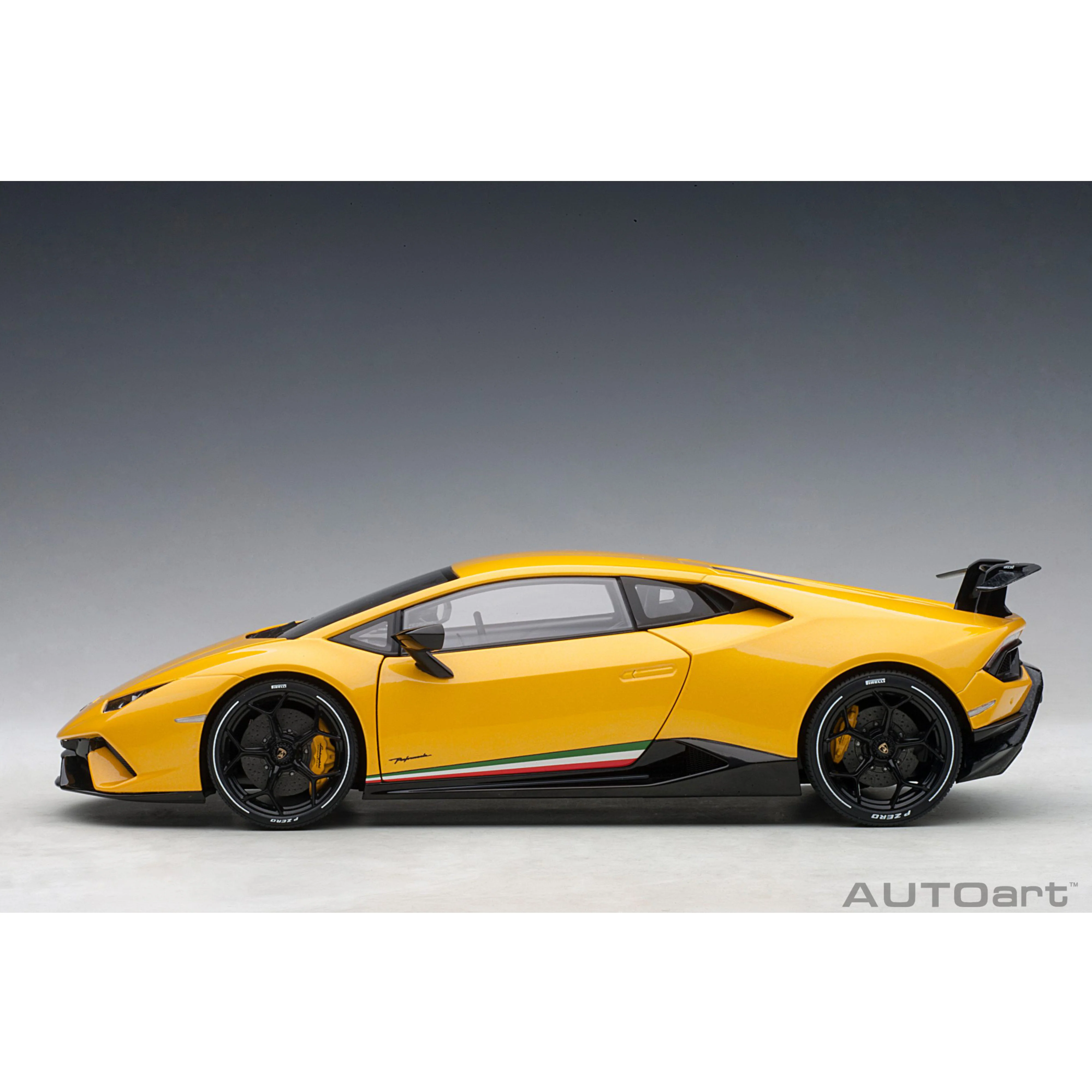 Lamborghini Huracan Perf 2017 Jaune effet perle 1/18 - Image 3