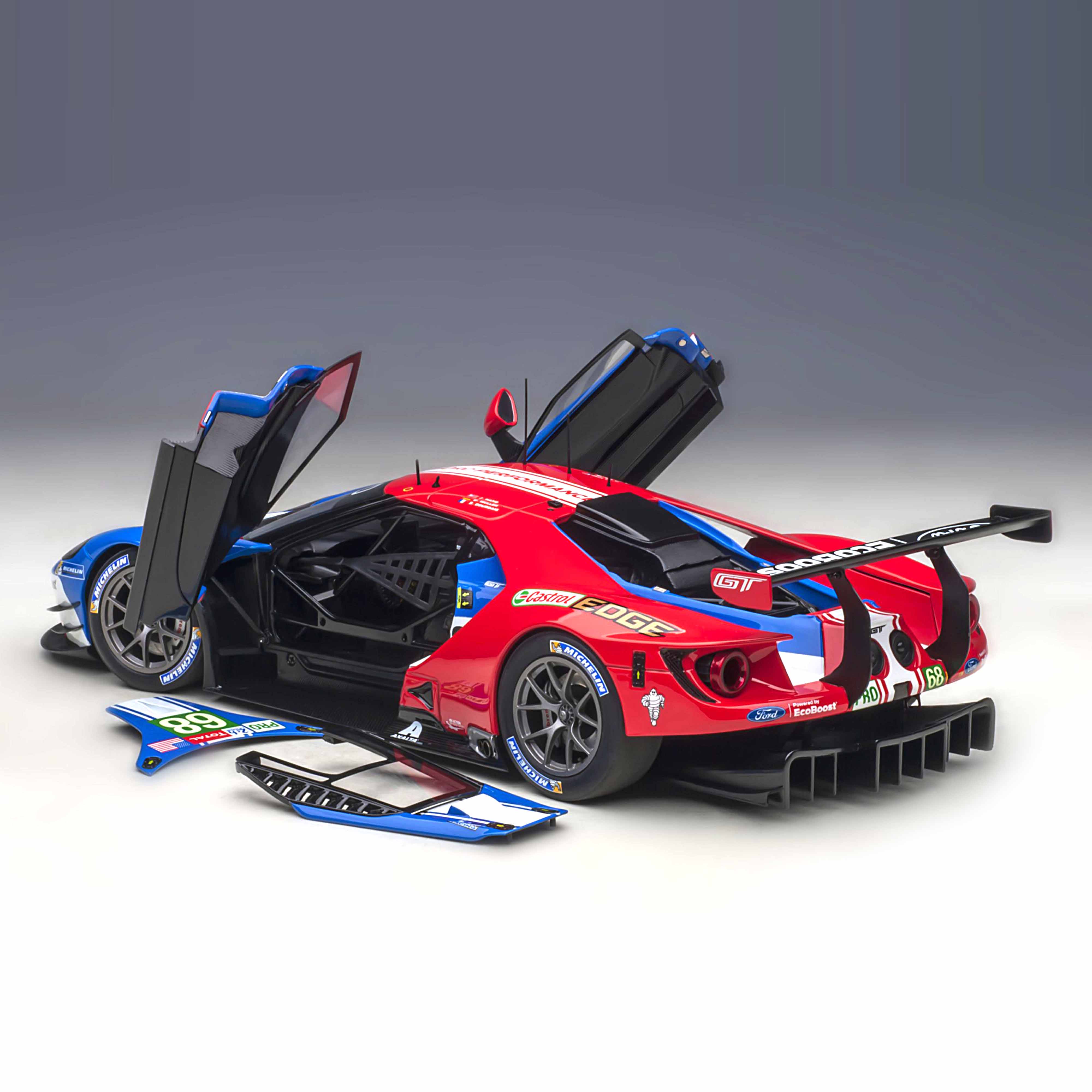 Ford GT LM 2019 Hand/Muller/Bourdais N 68 1/18 - Image 7