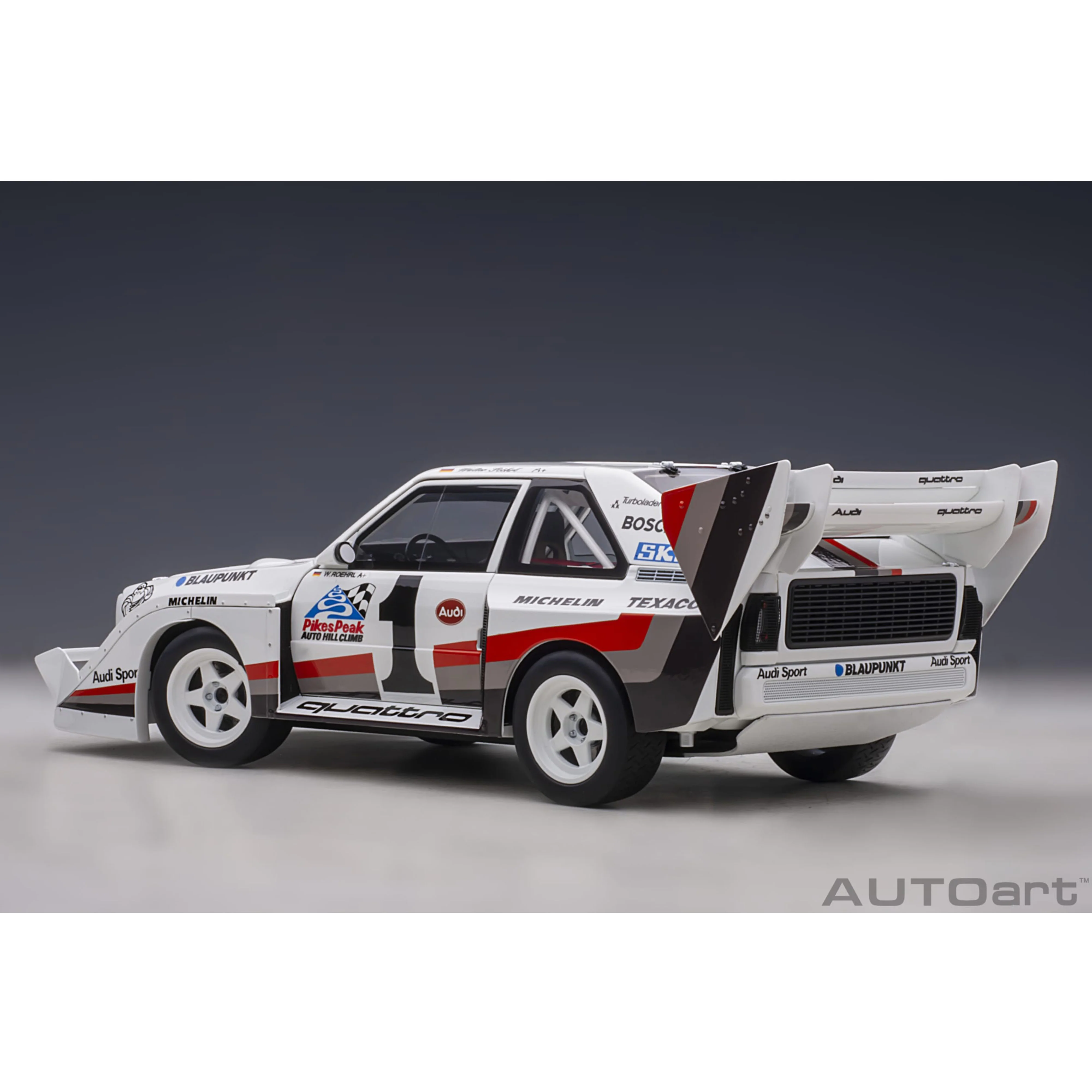 Audi Sport Quattro S1 Pikes Peak 1987 N°1 (Röhrl vainqueur) 1/18 - Image 2