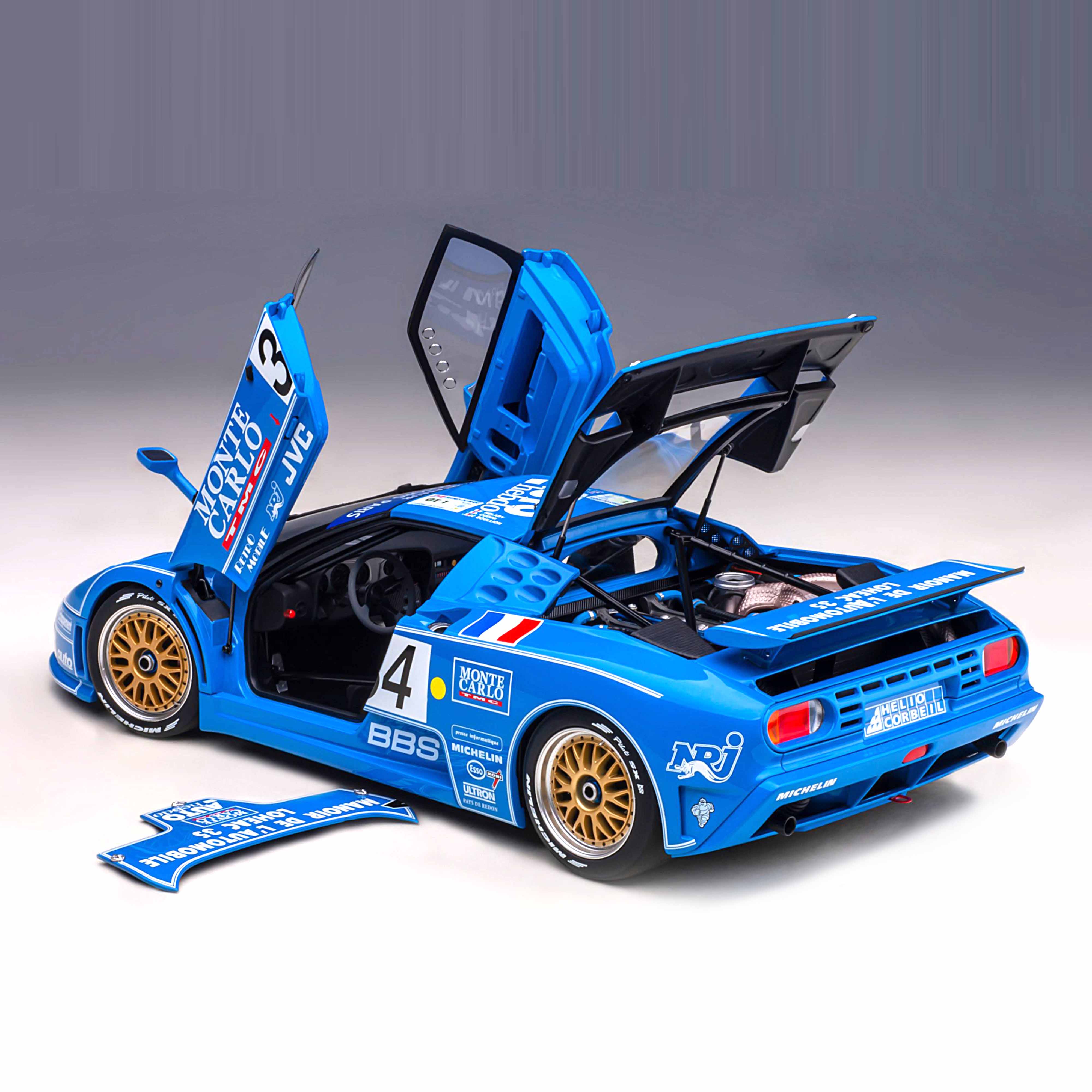Bugatti EB110 LM 1994 N°34 1/18 - Image 8