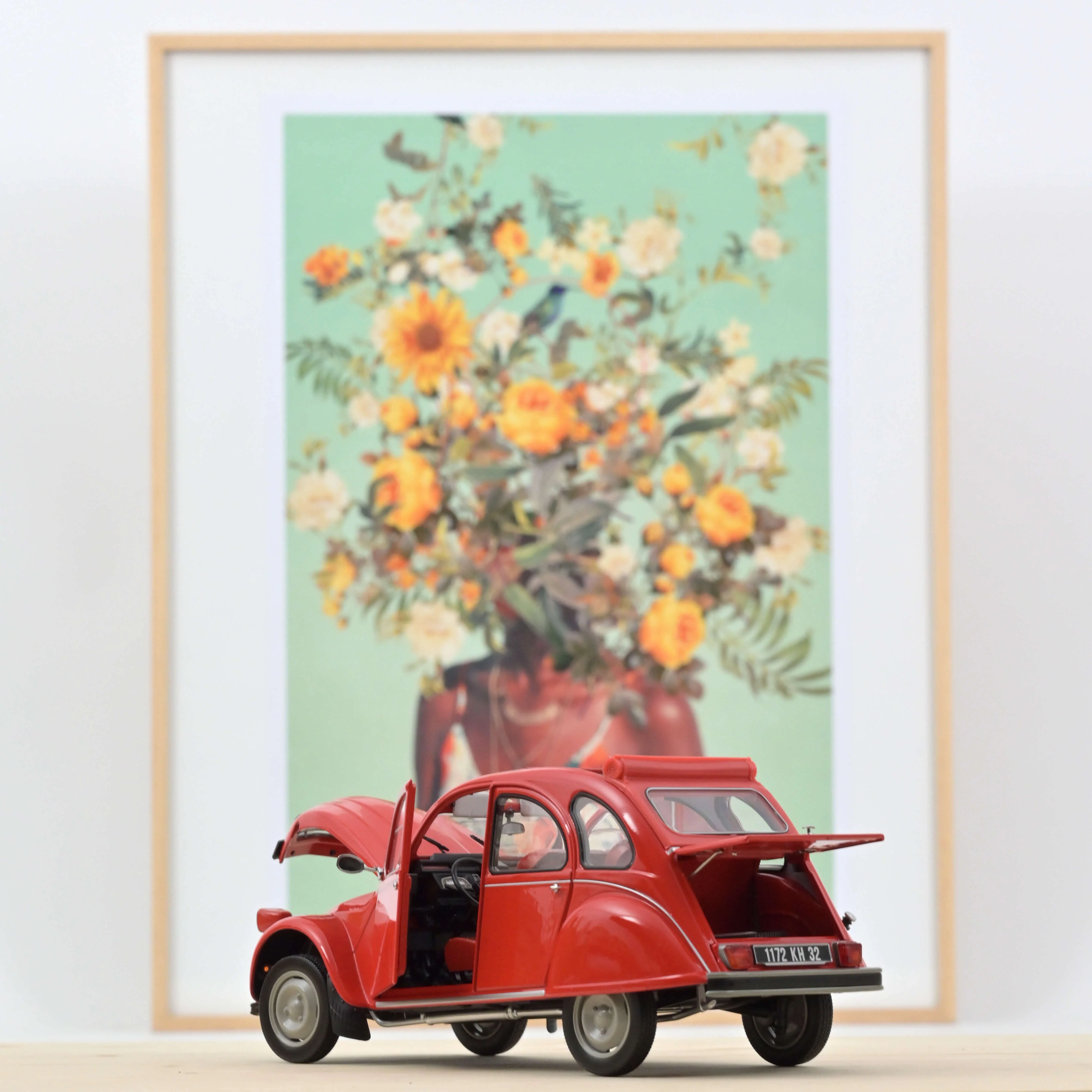 Citroën 2CV 1979 Rouge Géranium 1/18 - 300pcs - Image 3