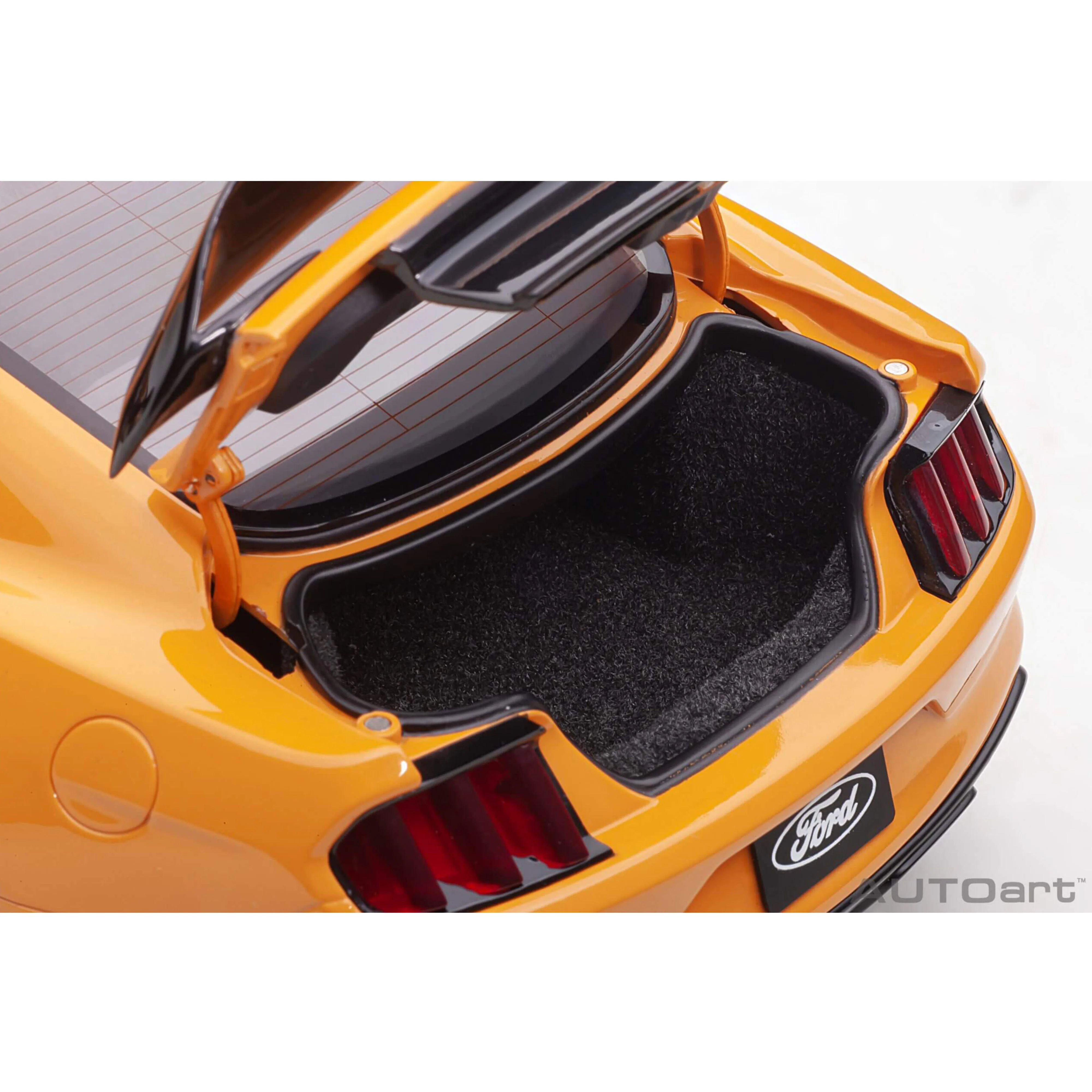 Ford Mustang Shelby GT-350R Fureur orange 1/18 - Image 7