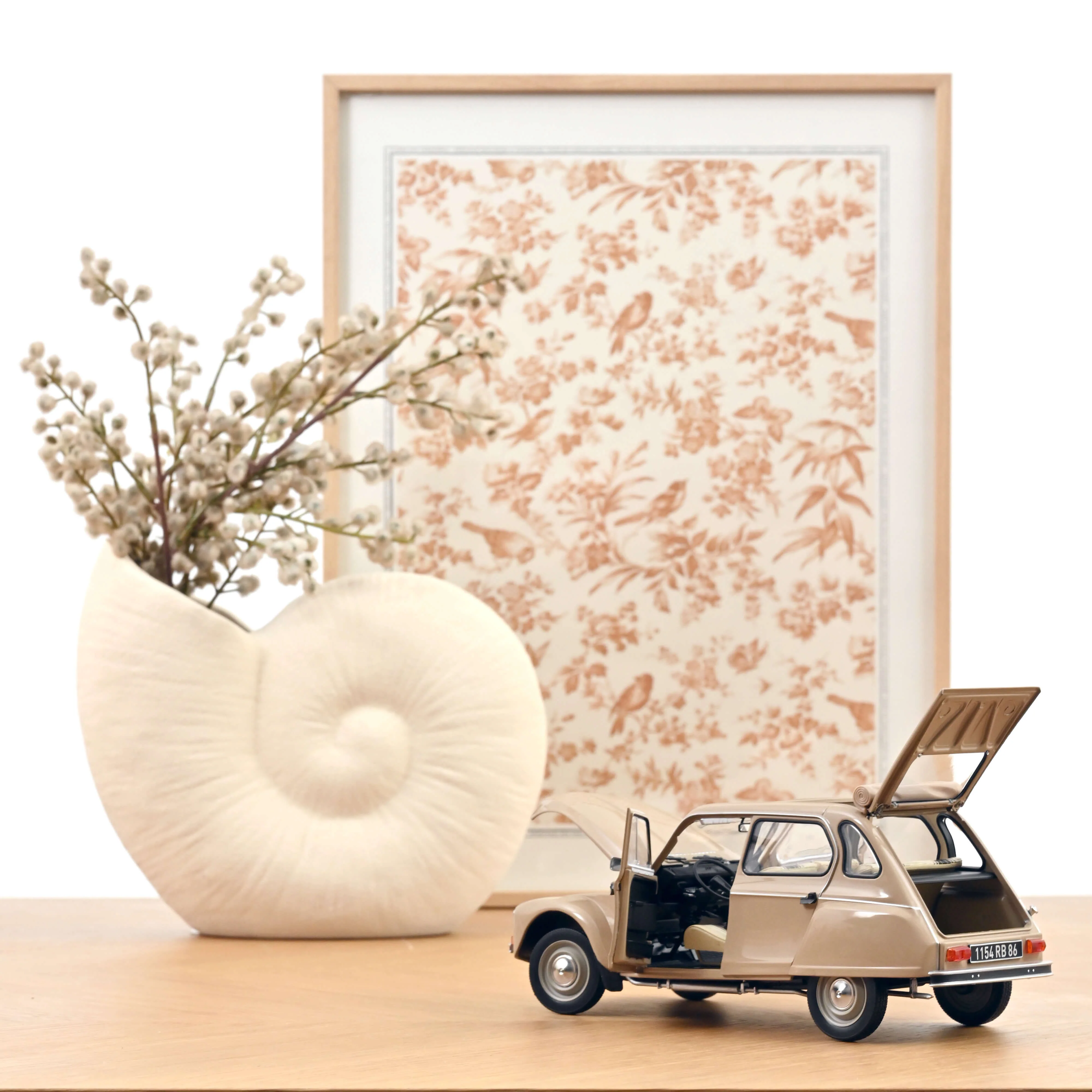 Citroën Dyane 6 1983 Beige Colorado 1/18 - Image 3