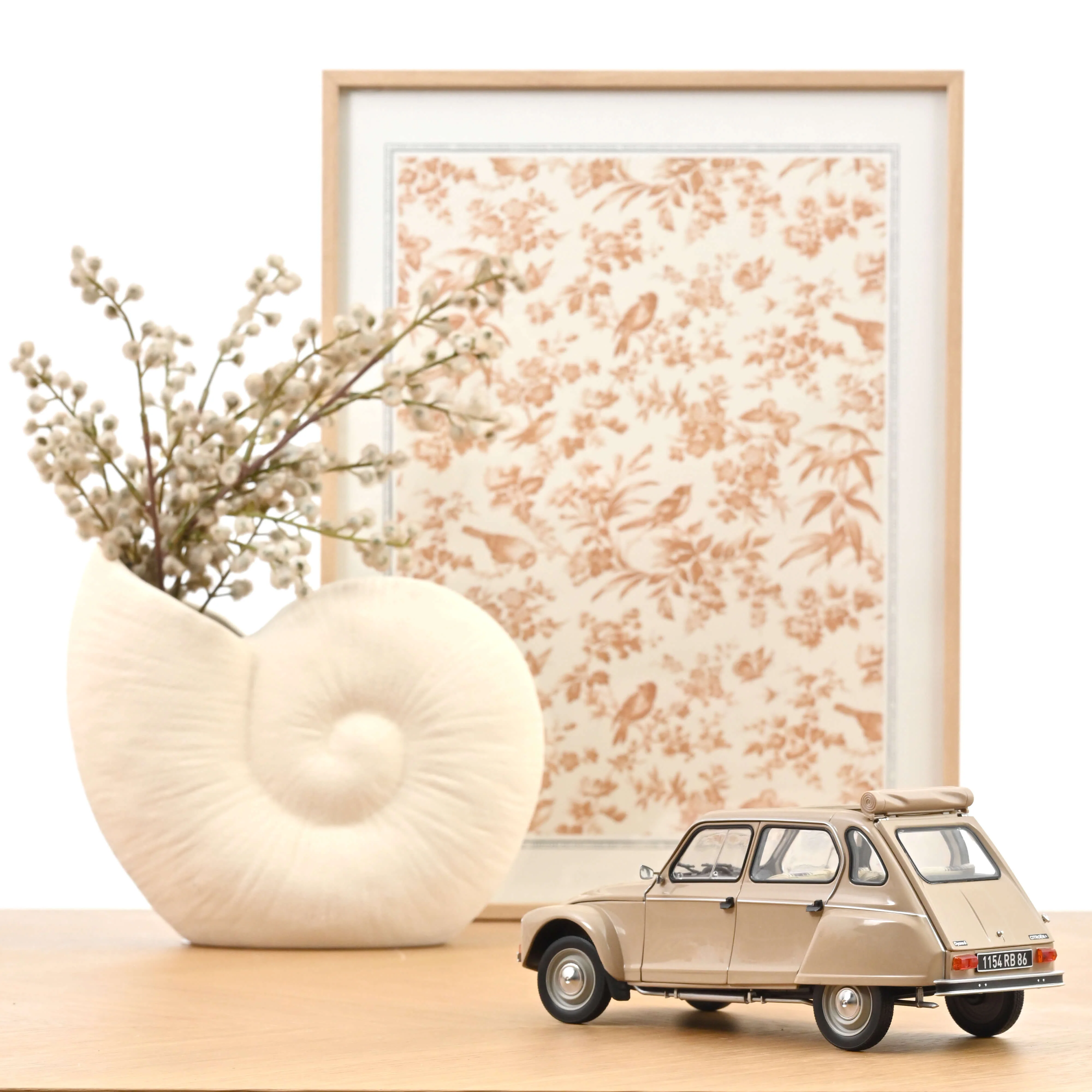 Citroën Dyane 6 1983 Beige Colorado 1/18 - Image 4