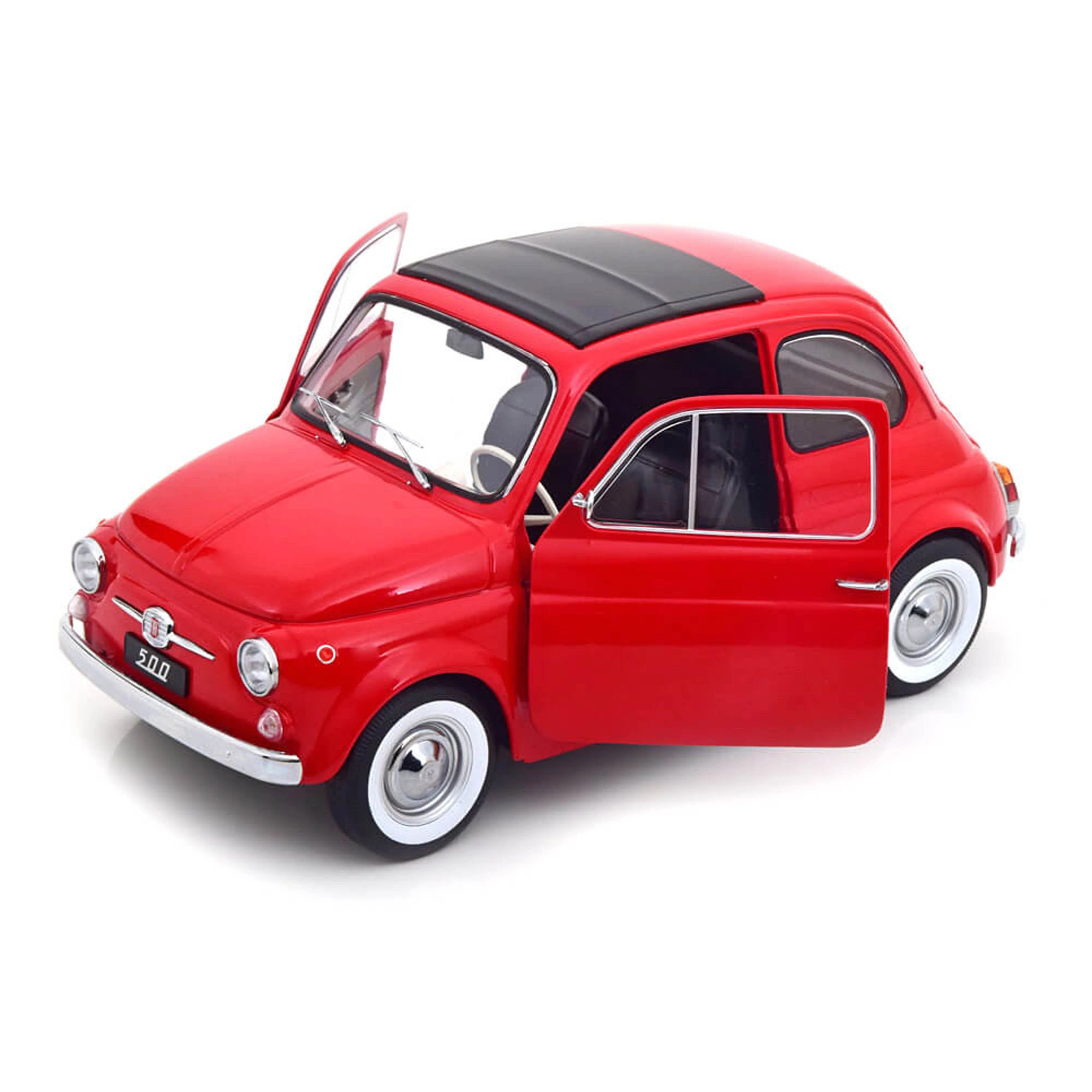Fiat 500F 1968 Rouge 1/12 - Image 3