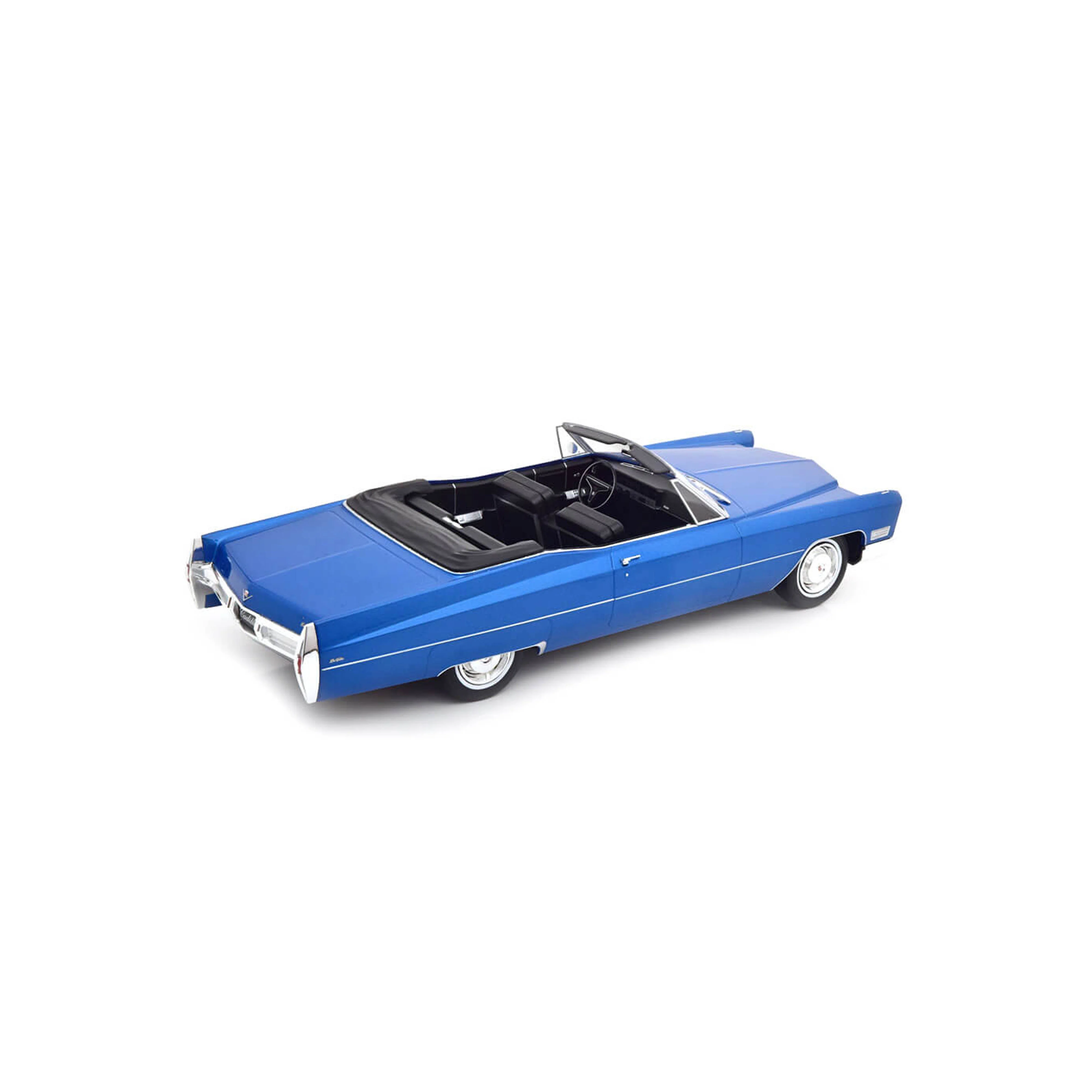 Cadillac Deville Convertible 1967 Bleu Métallique 1/18 - Image 2
