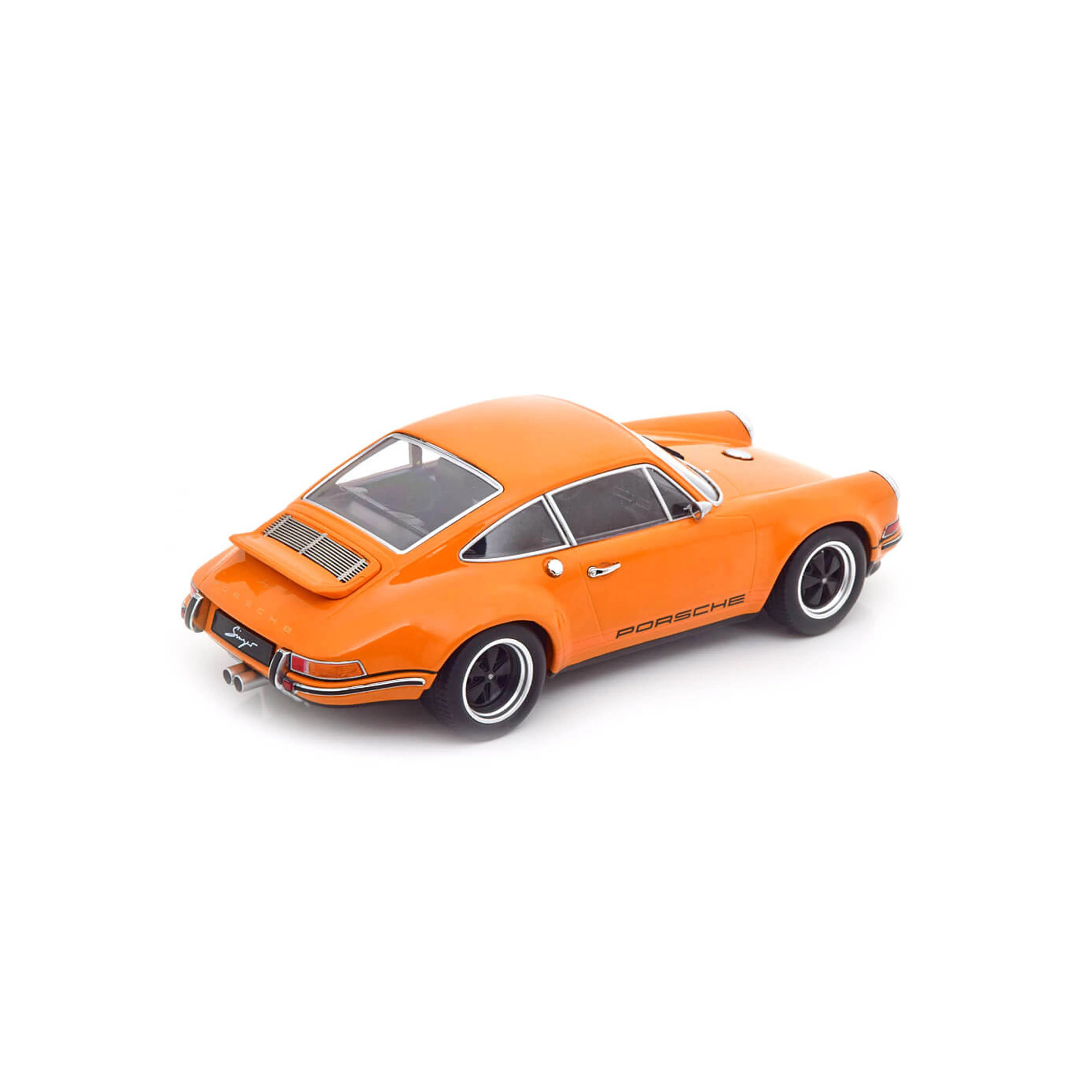 Singer 911 Coupé Orange/Noir 1/18 - Image 2