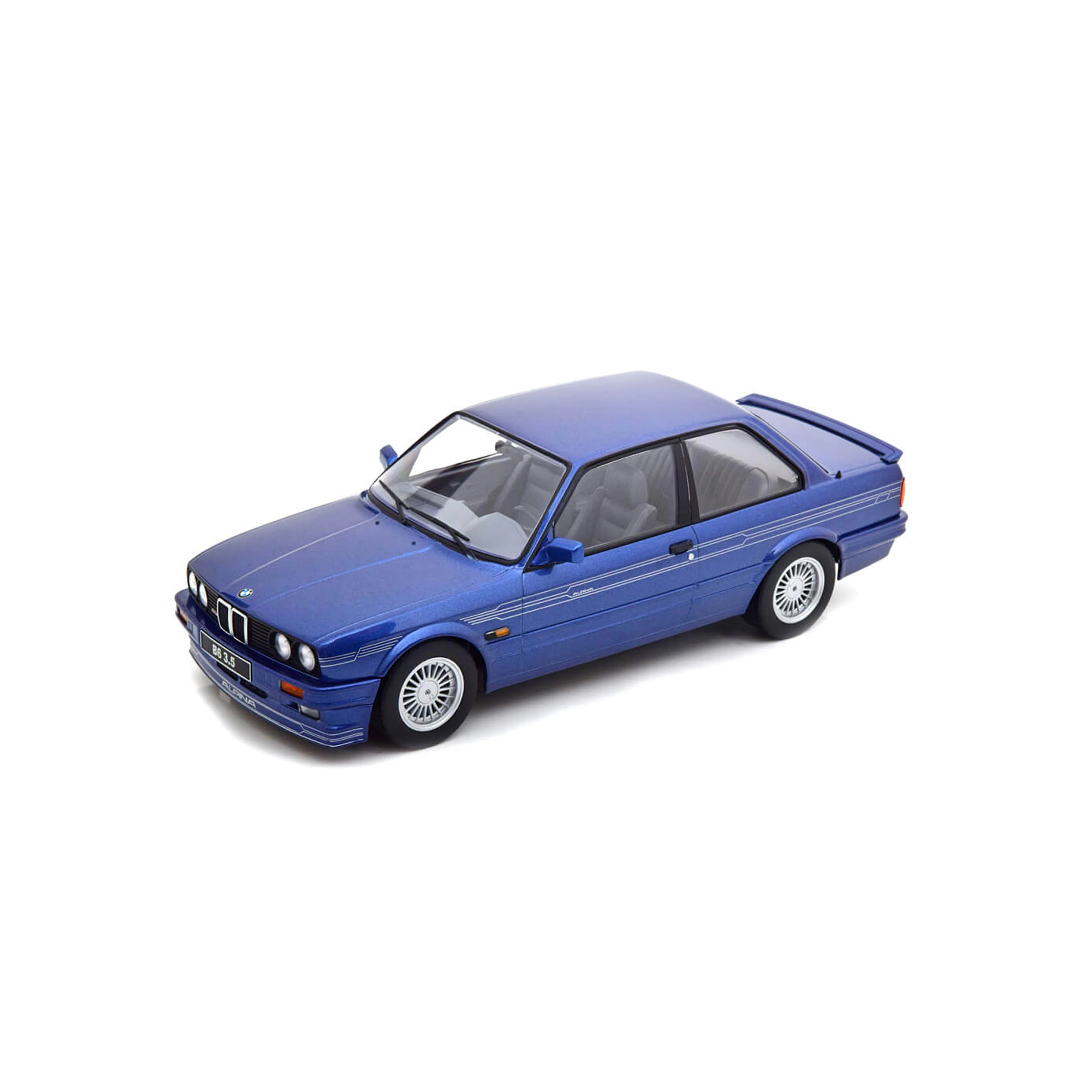 BMW Alpina B6 3.5 1988 Bleu métallisé 1/18