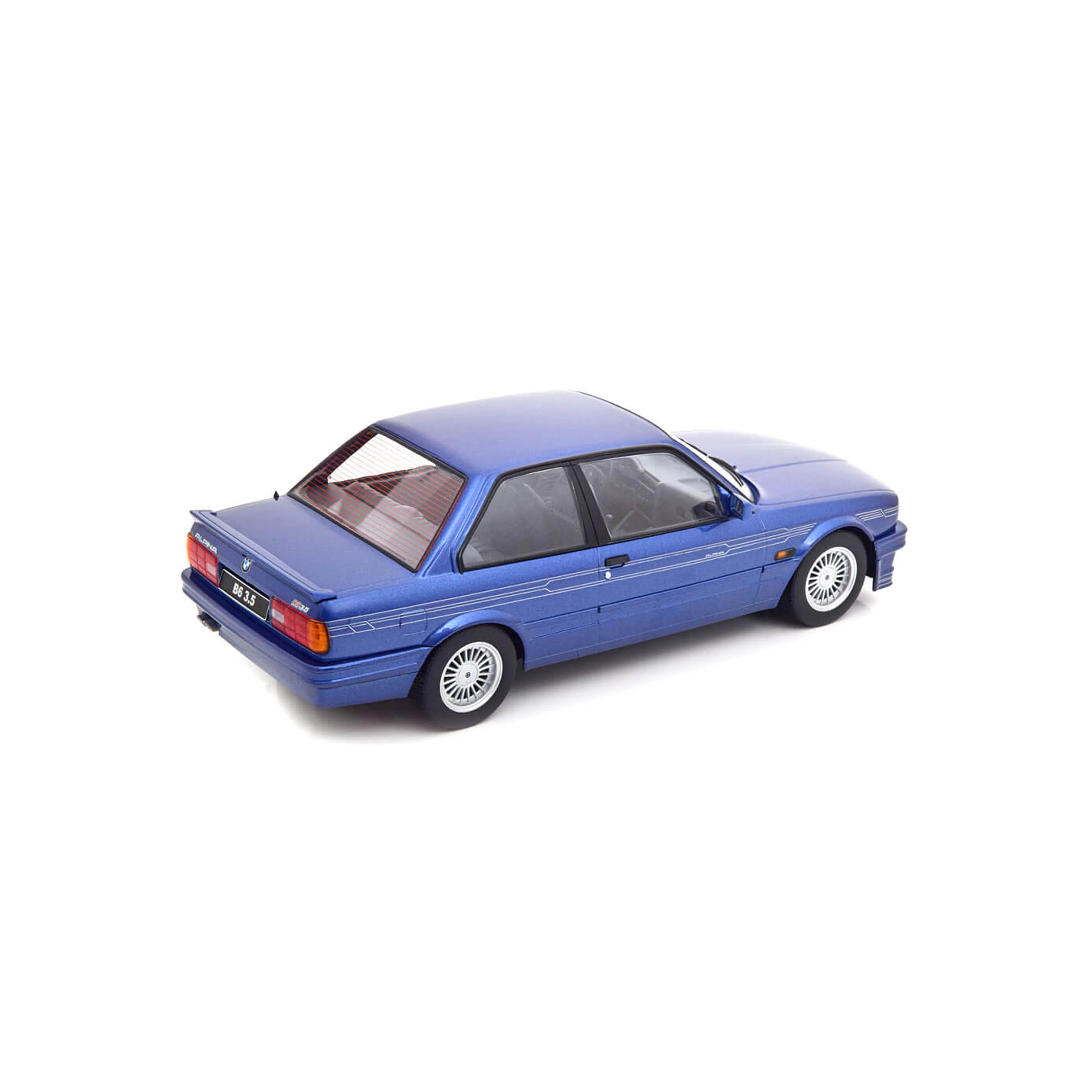 BMW Alpina B6 3.5 1988 Bleu métallisé 1/18 - Image 2