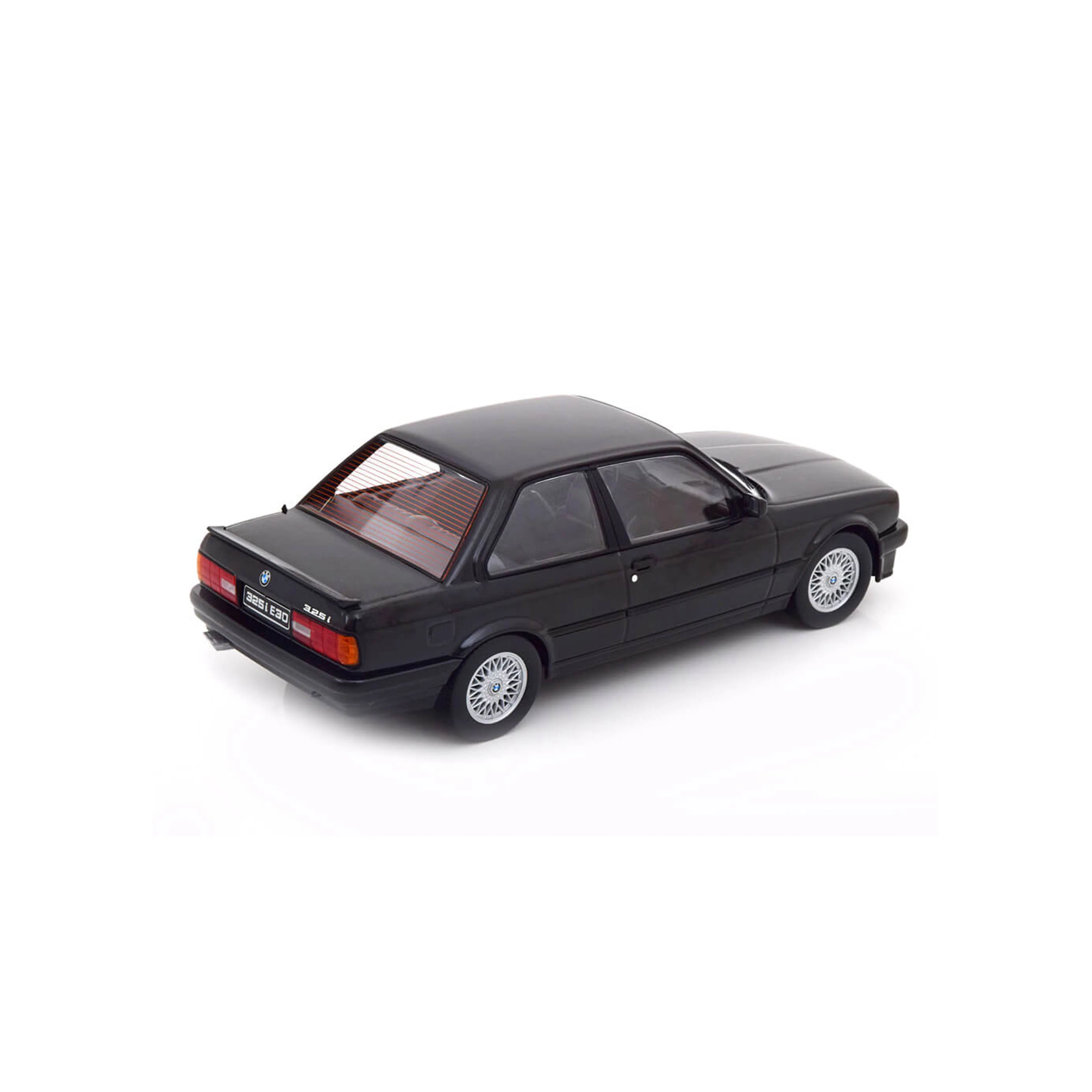 BMW 325i E30 M-Paket 1 1987 Noir 1/18 - Image 2