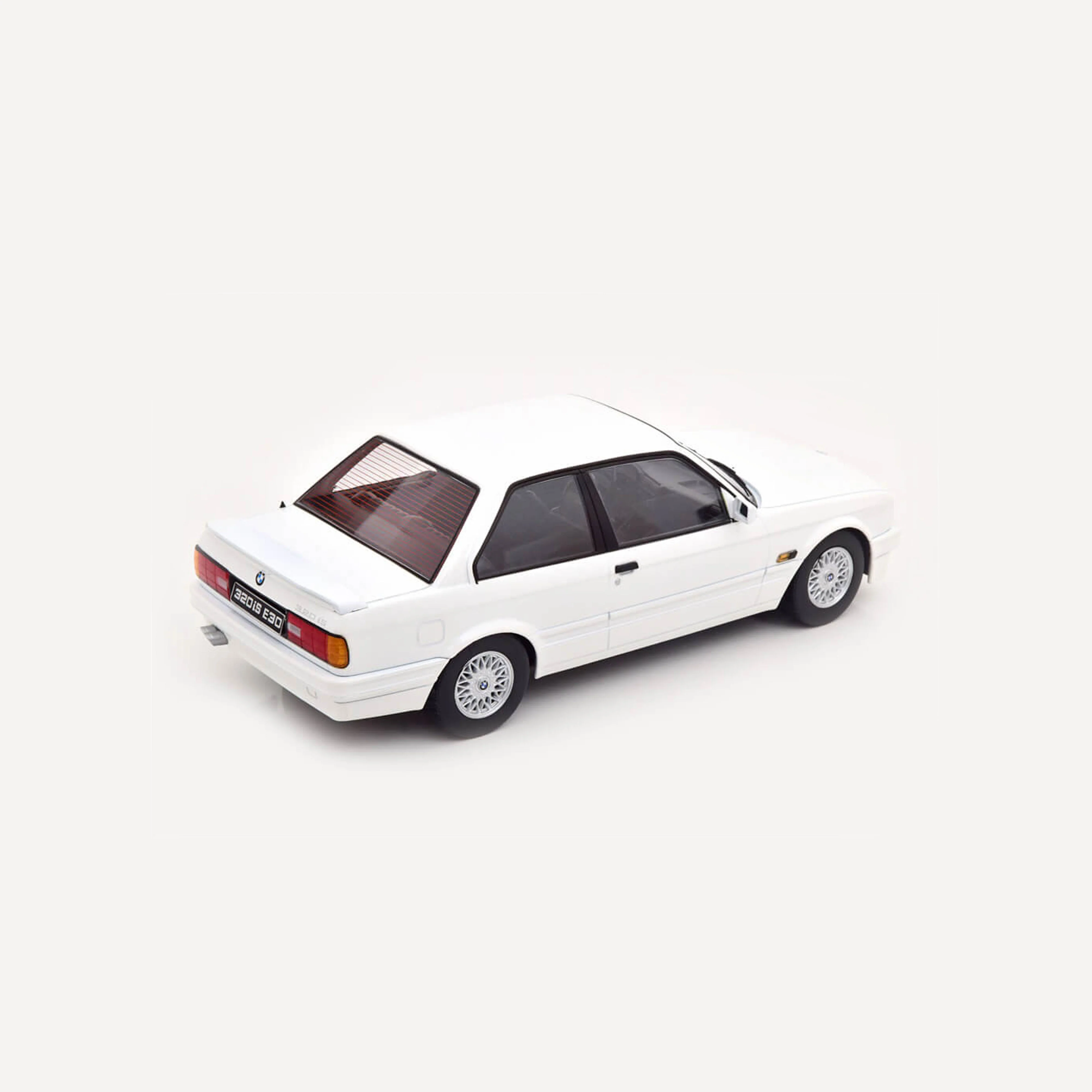 BMW 320iS E30 Italo M3 1989 Blanc 1/18 - Image 2