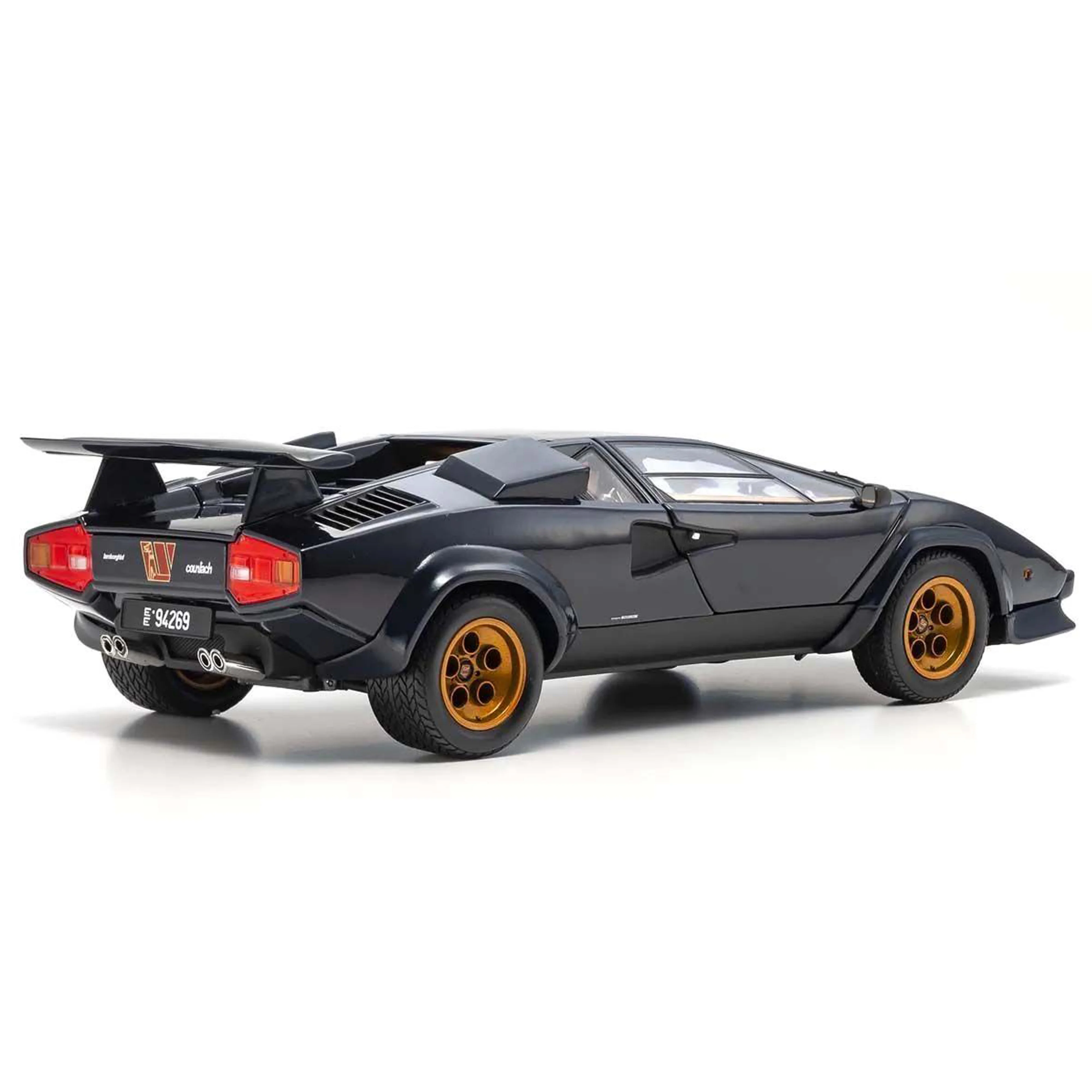 Lamborghini Countach Walter Wolf 3 Bleu foncé 1/18 - Image 2
