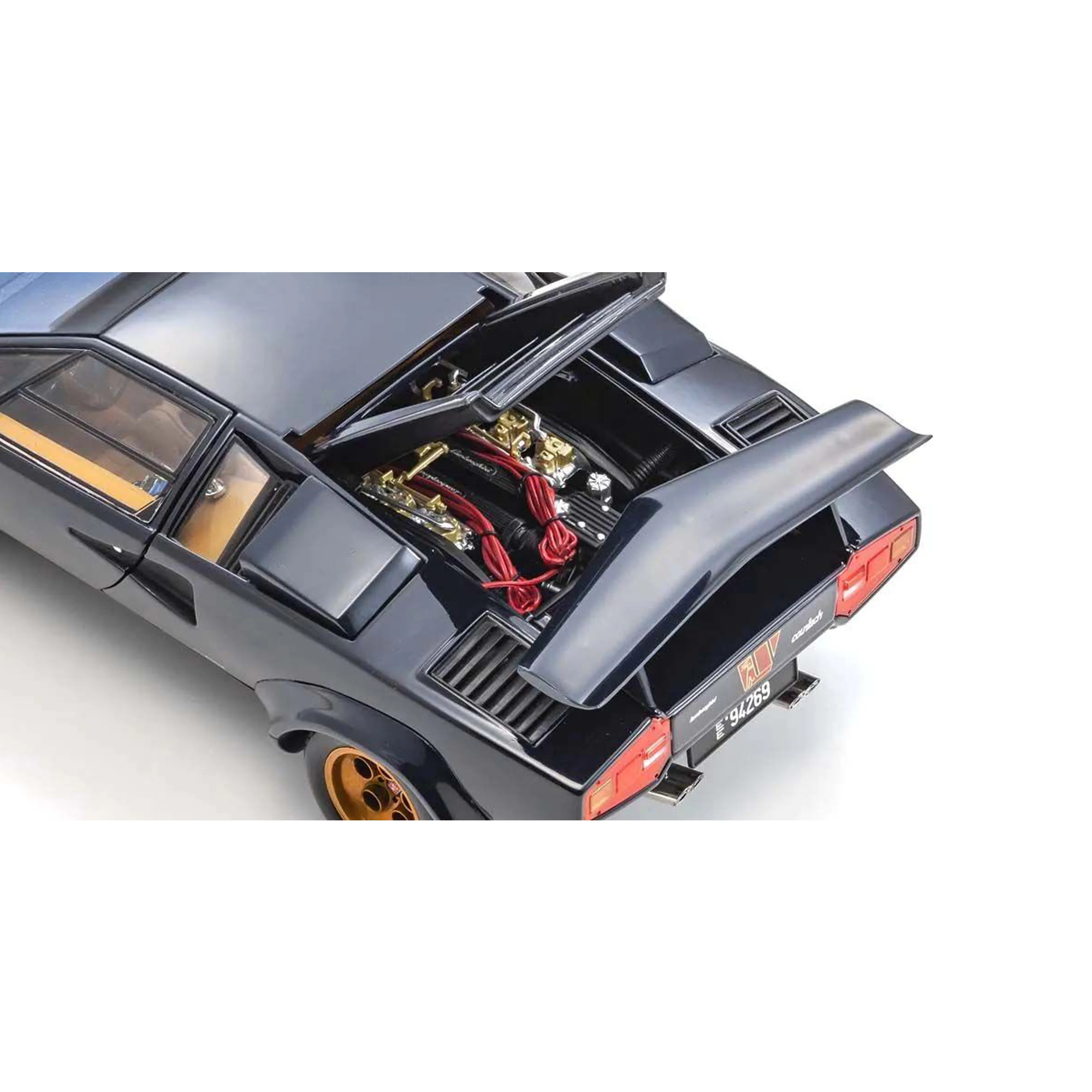 Lamborghini Countach Walter Wolf 3 Bleu foncé 1/18 - Image 7