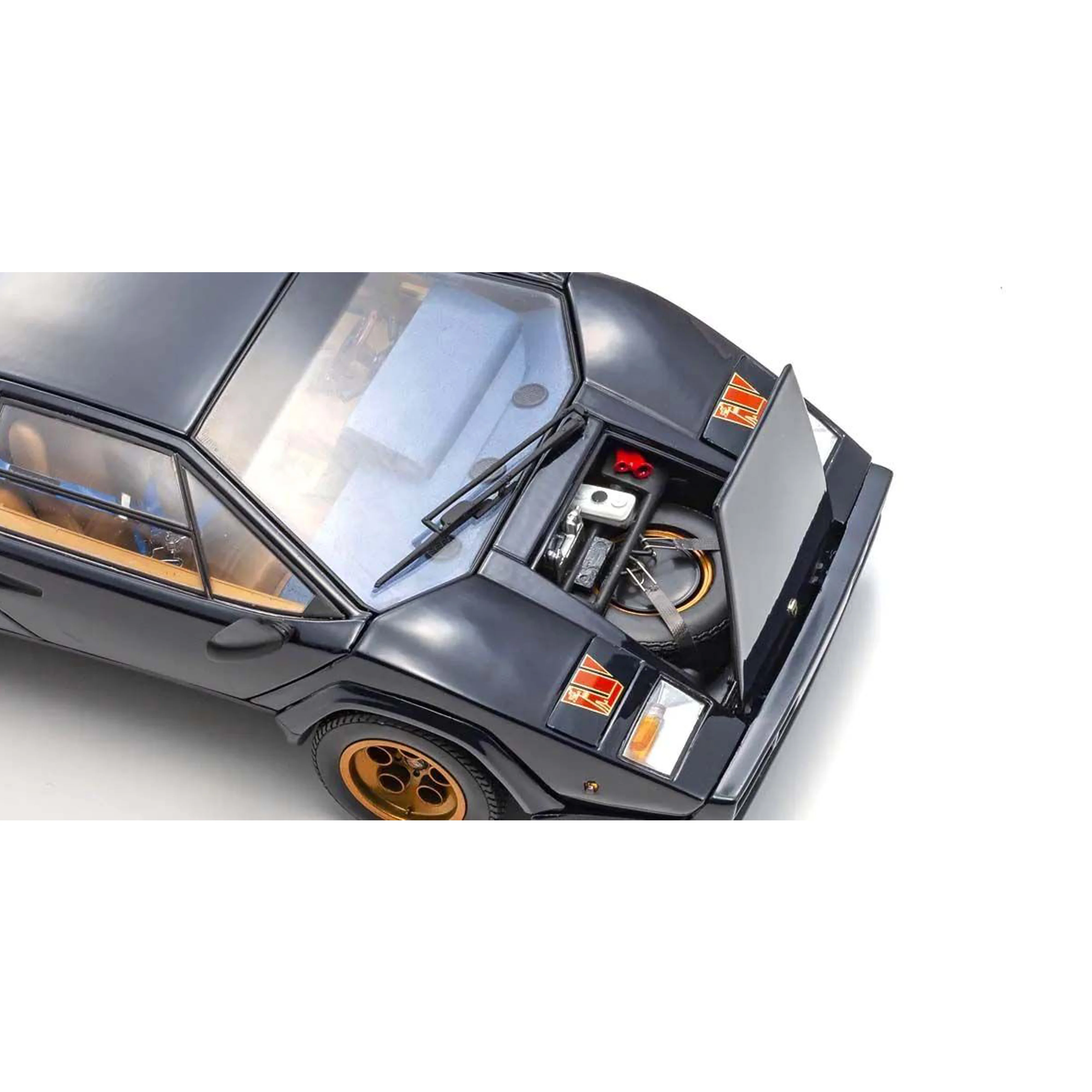 Lamborghini Countach Walter Wolf 3 Bleu foncé 1/18 - Image 8