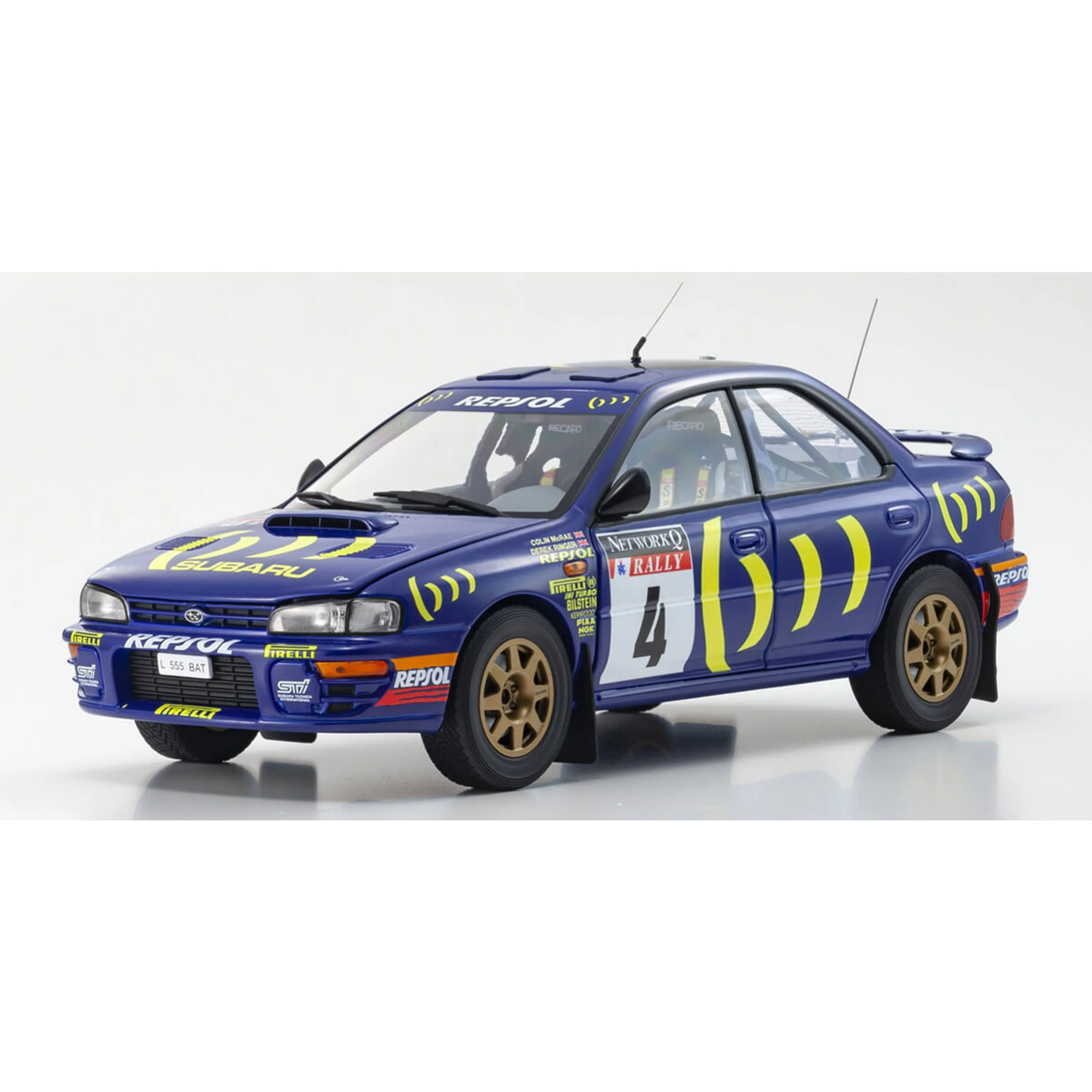 Subaru Impreza (N°4) McRae Vainqueur RAC 1994 1/18