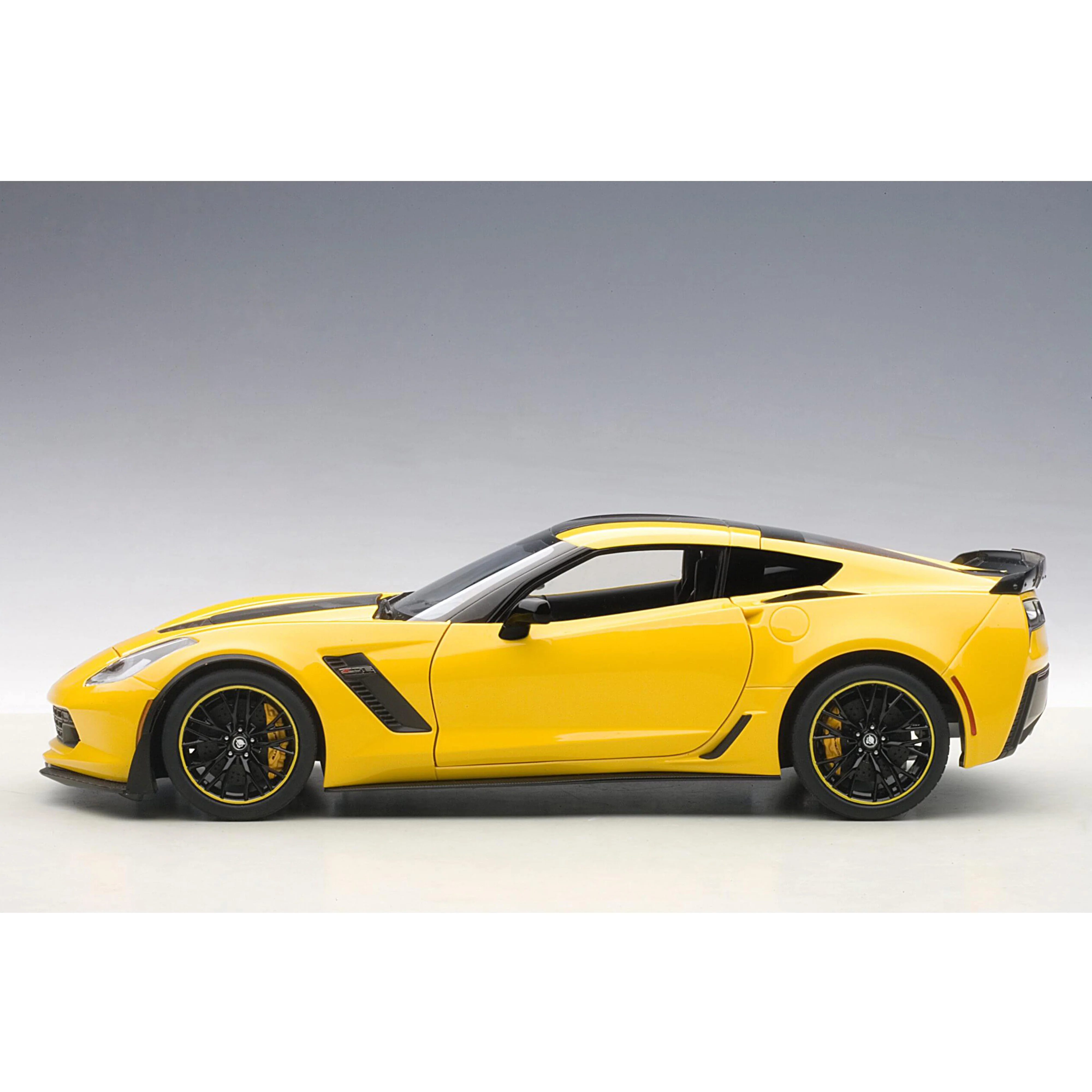 Chevrolet Corvette C7 Z06 C7R Edition 2015 Jaune 1/18 - Image 3